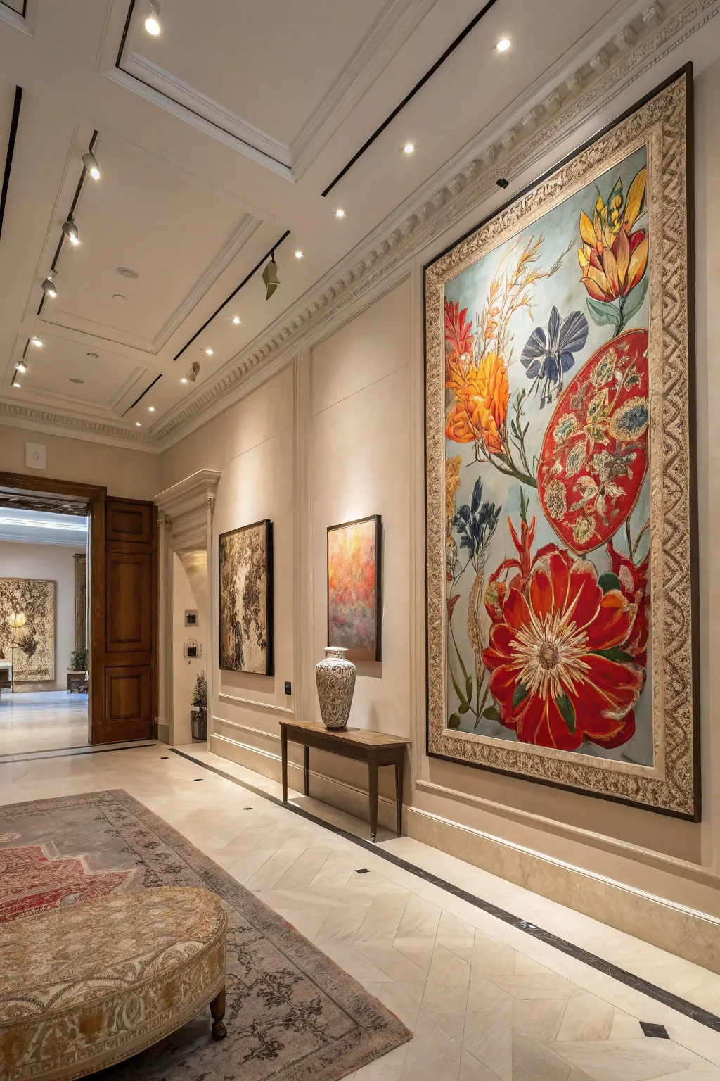 Art can be a powerful focal point in any room.