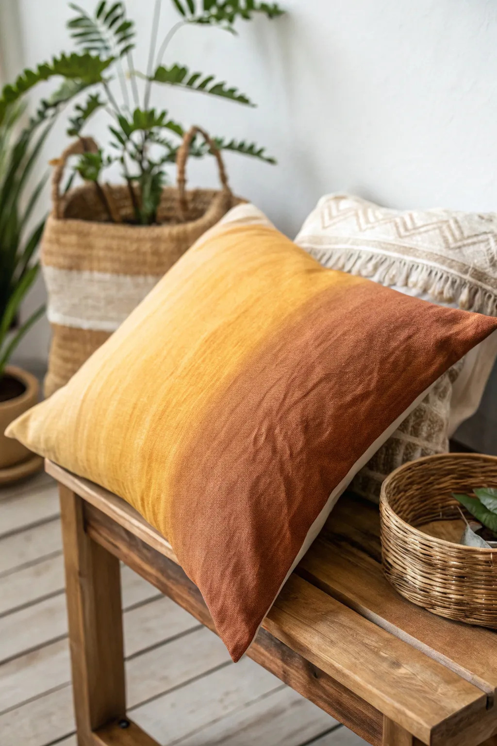 Transform your space with the natural beauty of eco-friendly dyed fabrics.