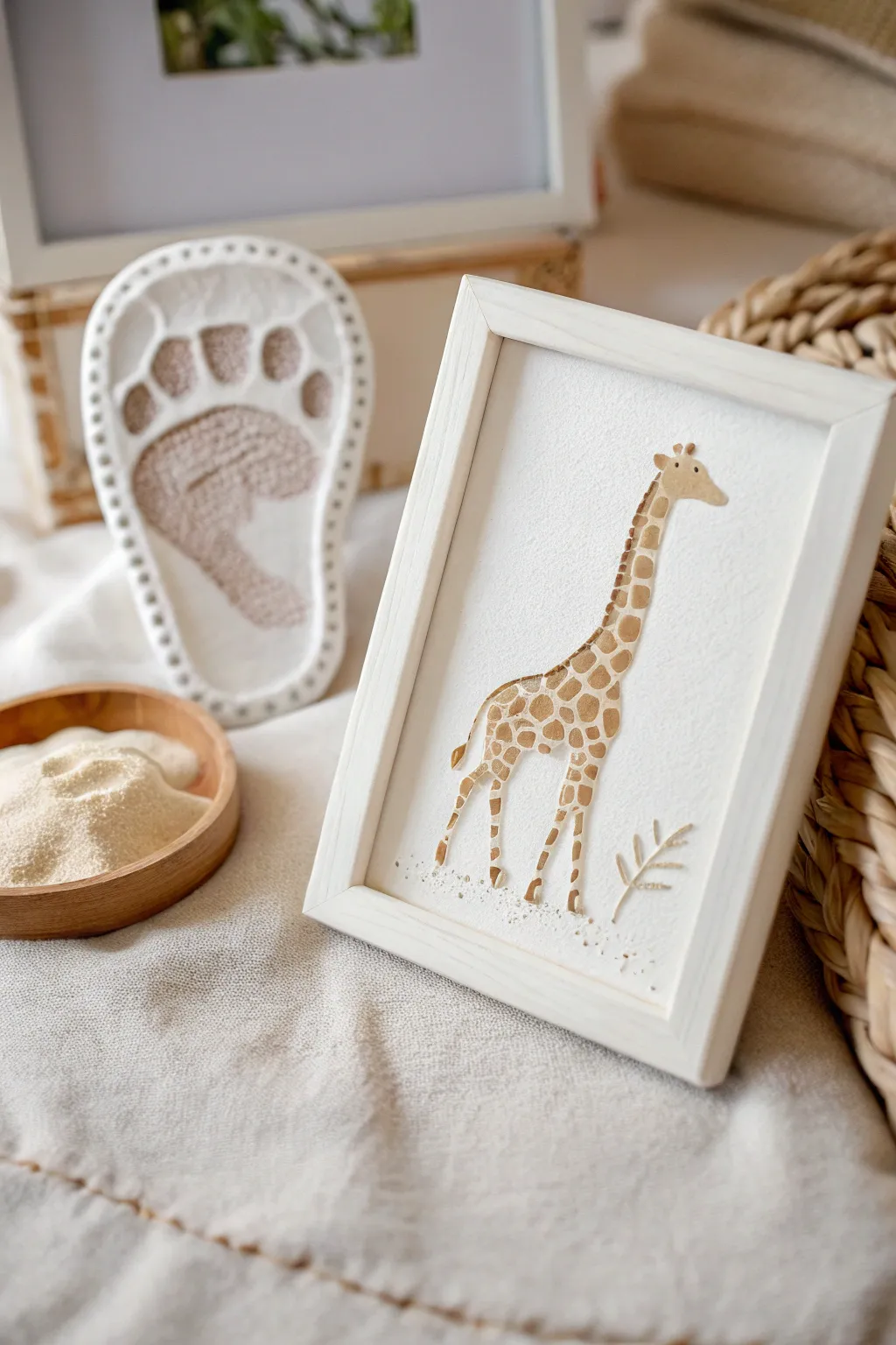 Step into the wild with footprint safari art—where tiny toes create majestic creatures!
