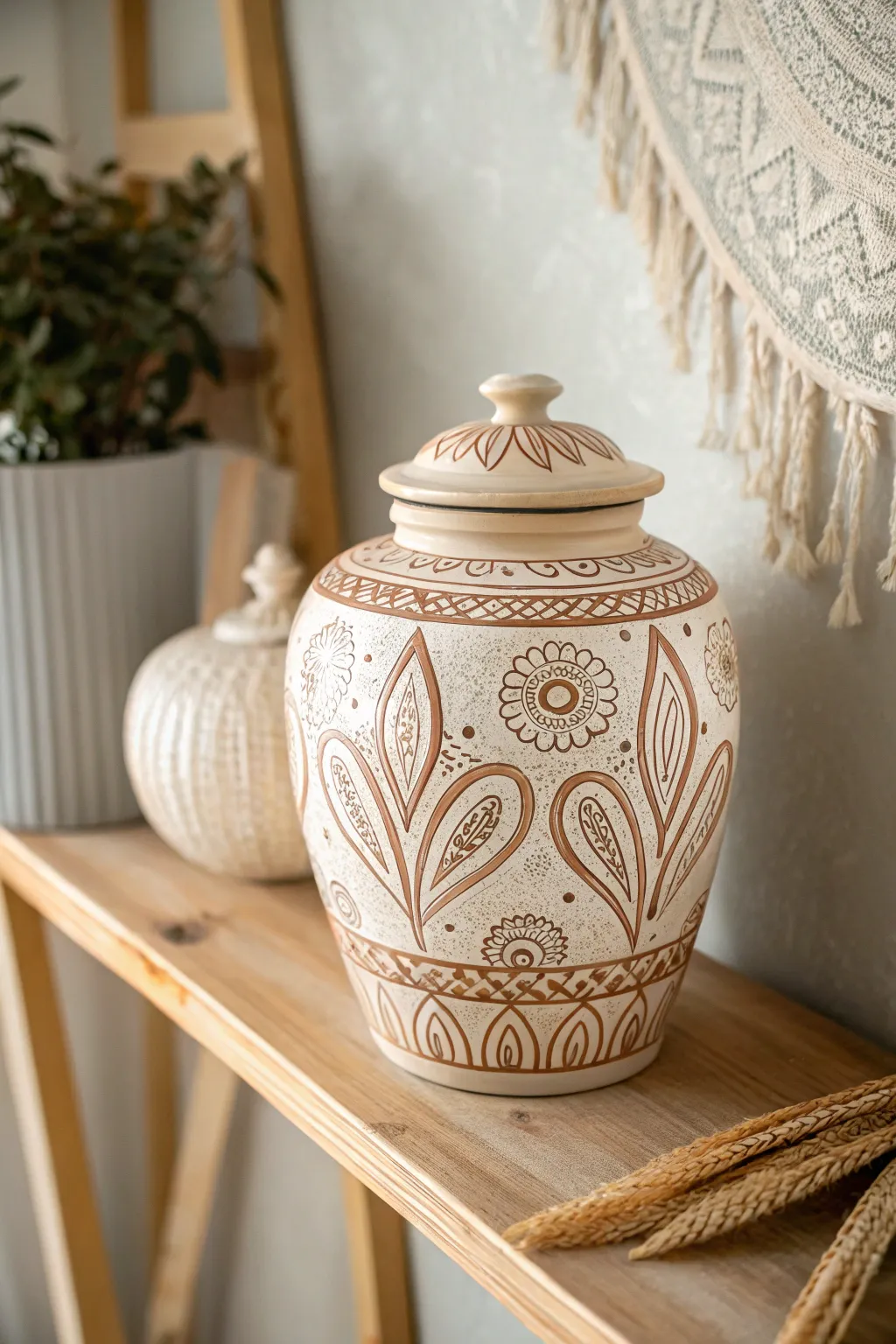 Celebrate diversity with a touch of tradition—hand-painted elegance that speaks volumes.