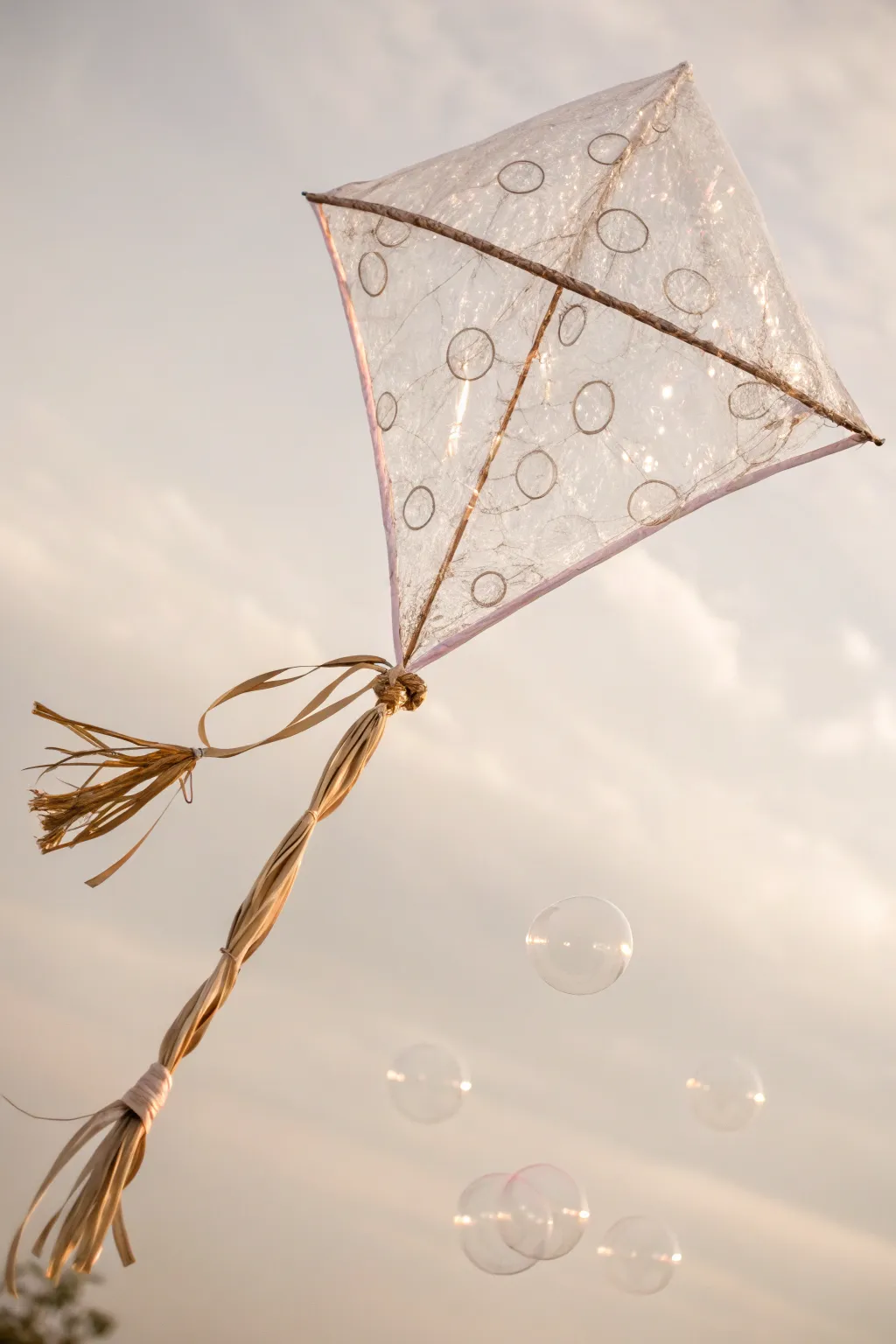 Unleash creativity with a whimsical bubble wrap kite – where play meets artistry.