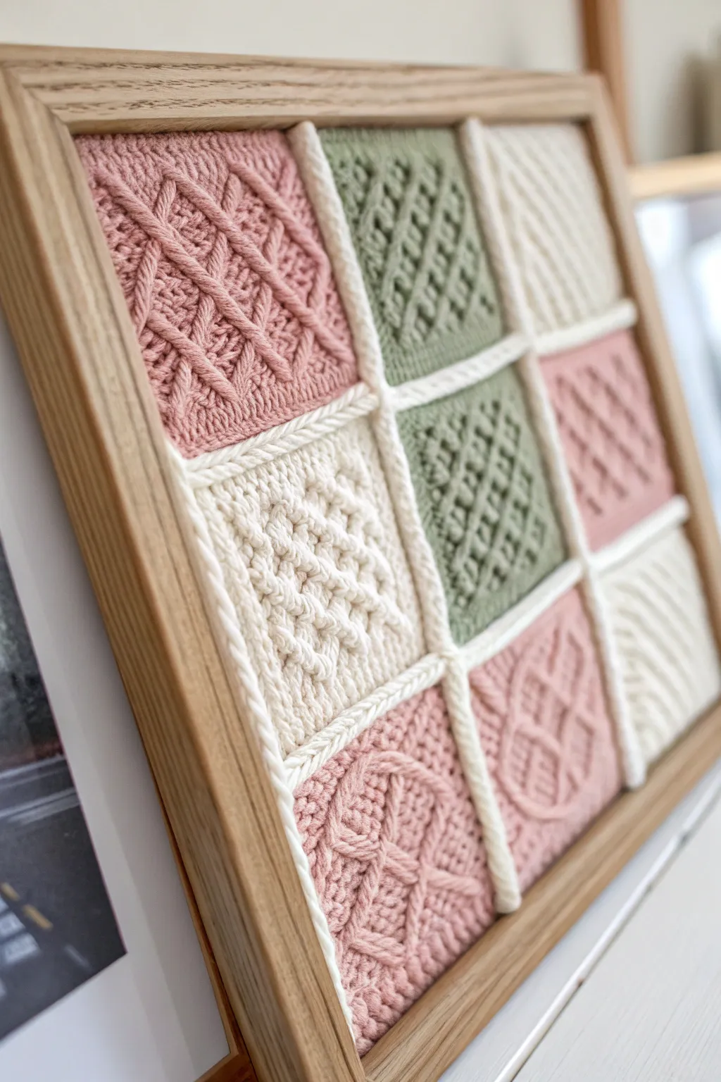 Transform your space with the cozy elegance of DIY yarn wall art—where craftsmanship meets minimalist beauty.