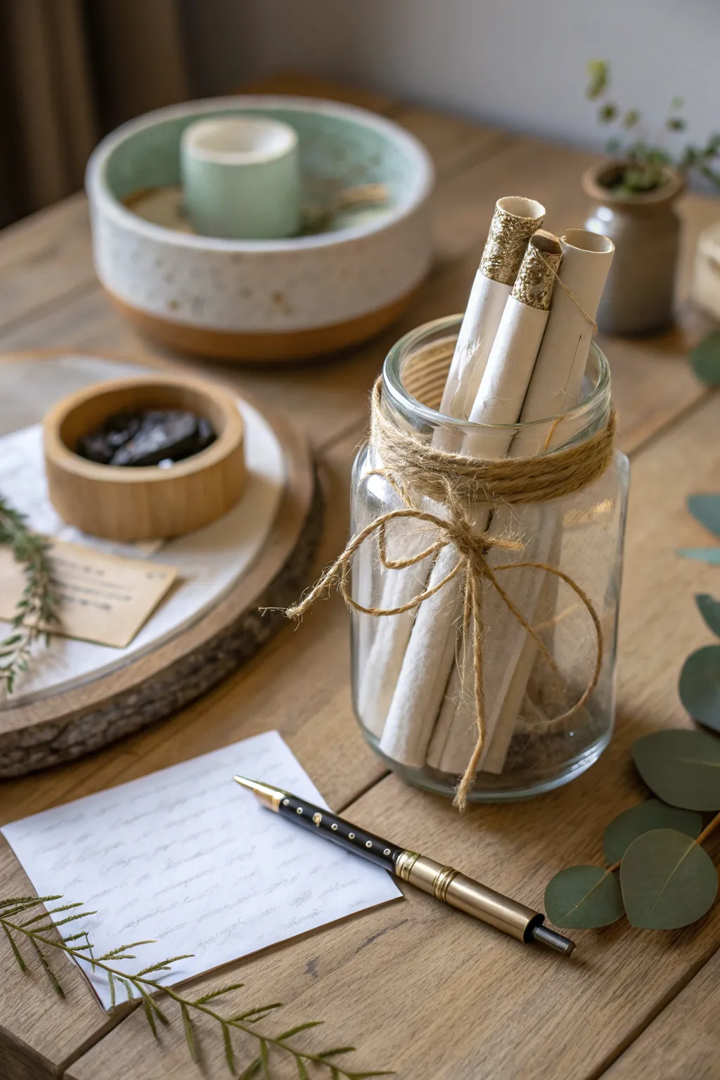 Unlock mysteries of love with hidden messages in a jar, where simplicity meets enchanting secrets.
