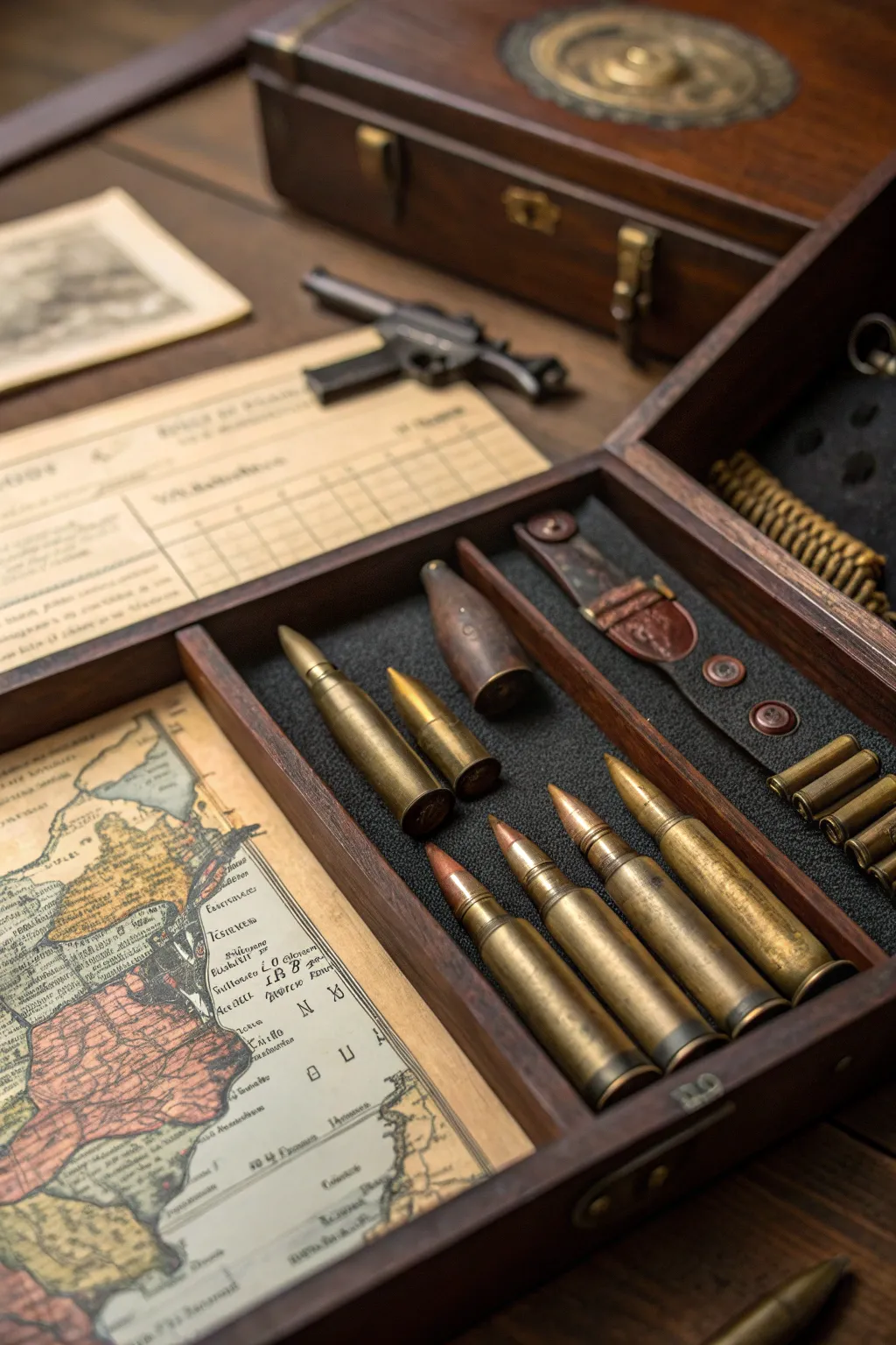 Timeless Treasures: A Journey Through History in a Shadow Box