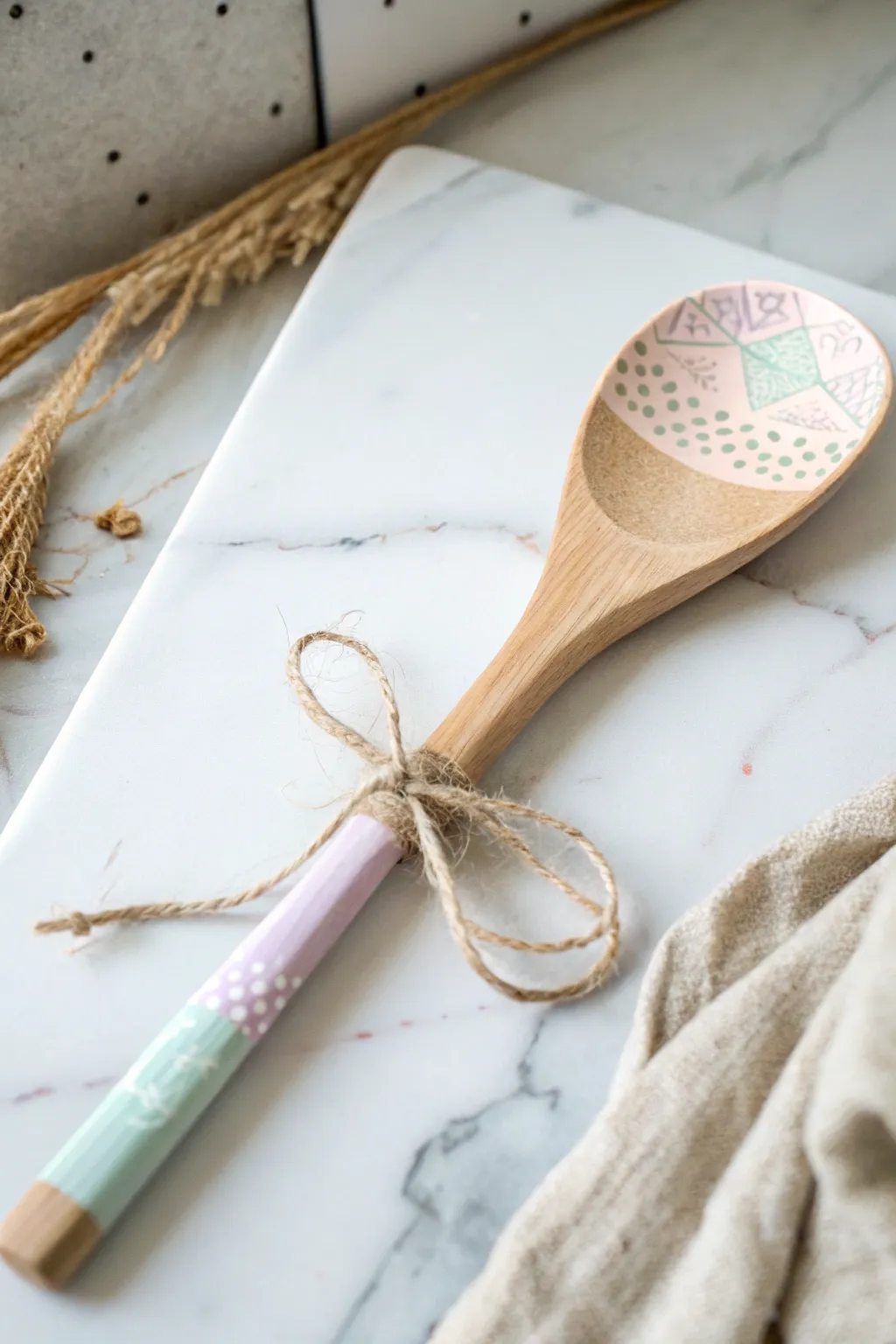 Charming and Creative: A Mother's Day gift crafted with love and a touch of artistry. #ScandinavianStyle #BohoChic