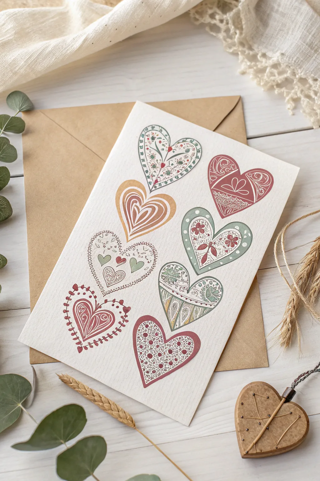 Celebrate Mother's Day with a handcrafted card that speaks from the heart. #HeartfeltCollage #MothersDayCraft