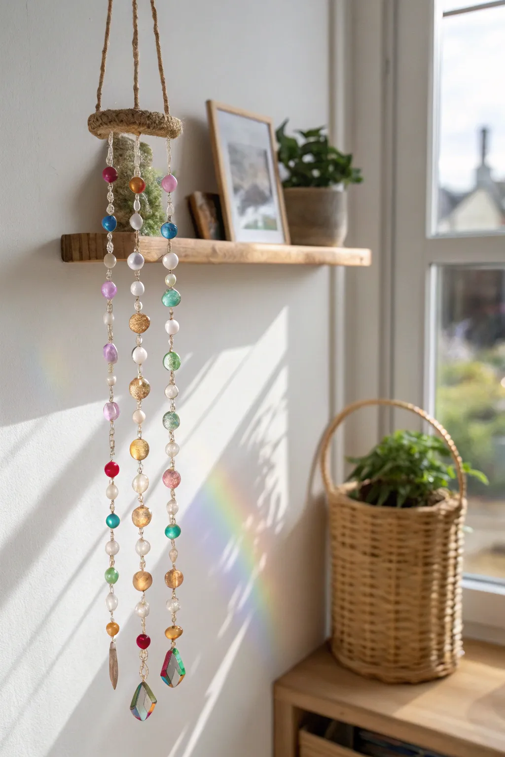 Illuminate her day with a handcrafted suncatcher that dances in the sunlight, a perfect preschooler-made Mother's Day gift.