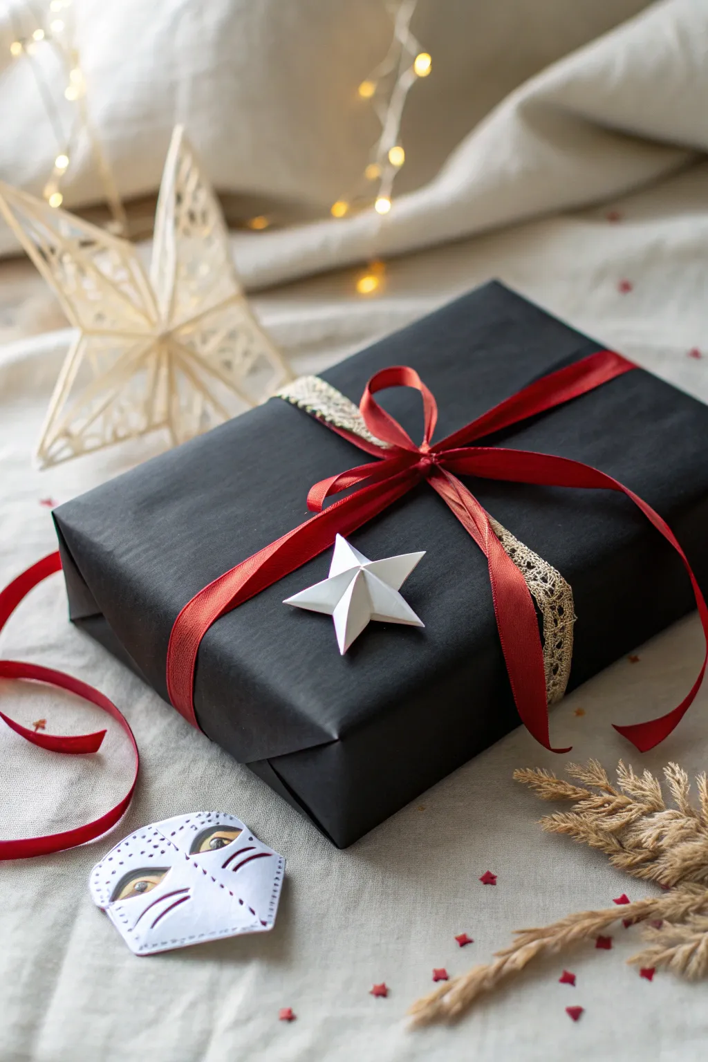 Elevate your gift-giving with ninja-themed artistry: sleek, simple, and stunning.