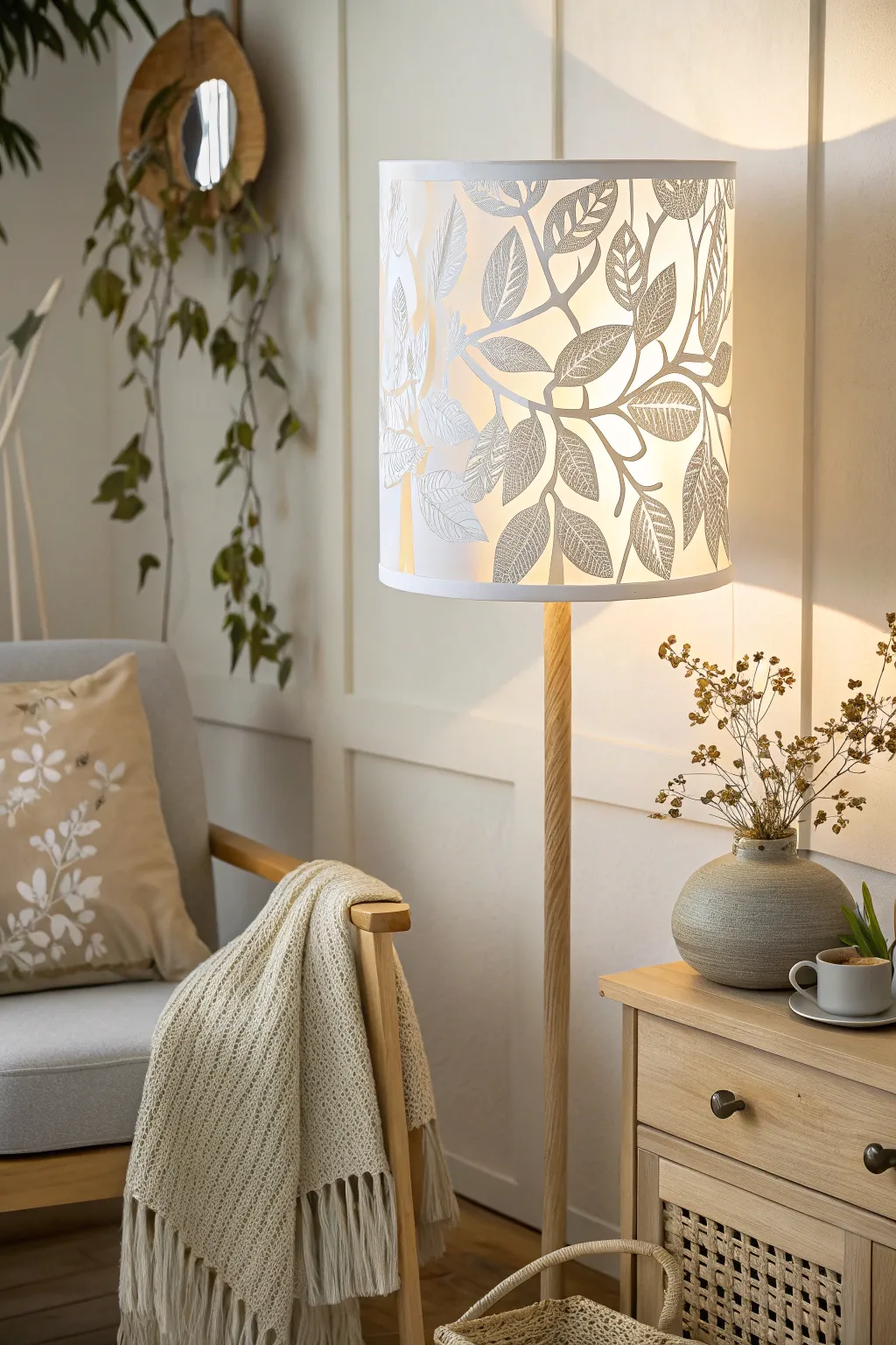 Illuminate your space with enchanting shadows—discover the art of paper-cut lamp designs for a cozy, minimalist touch.