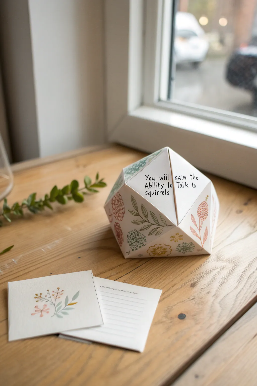 Embrace whimsical creativity with a beautifully crafted paper fortune teller predicting your next quirky superpower!