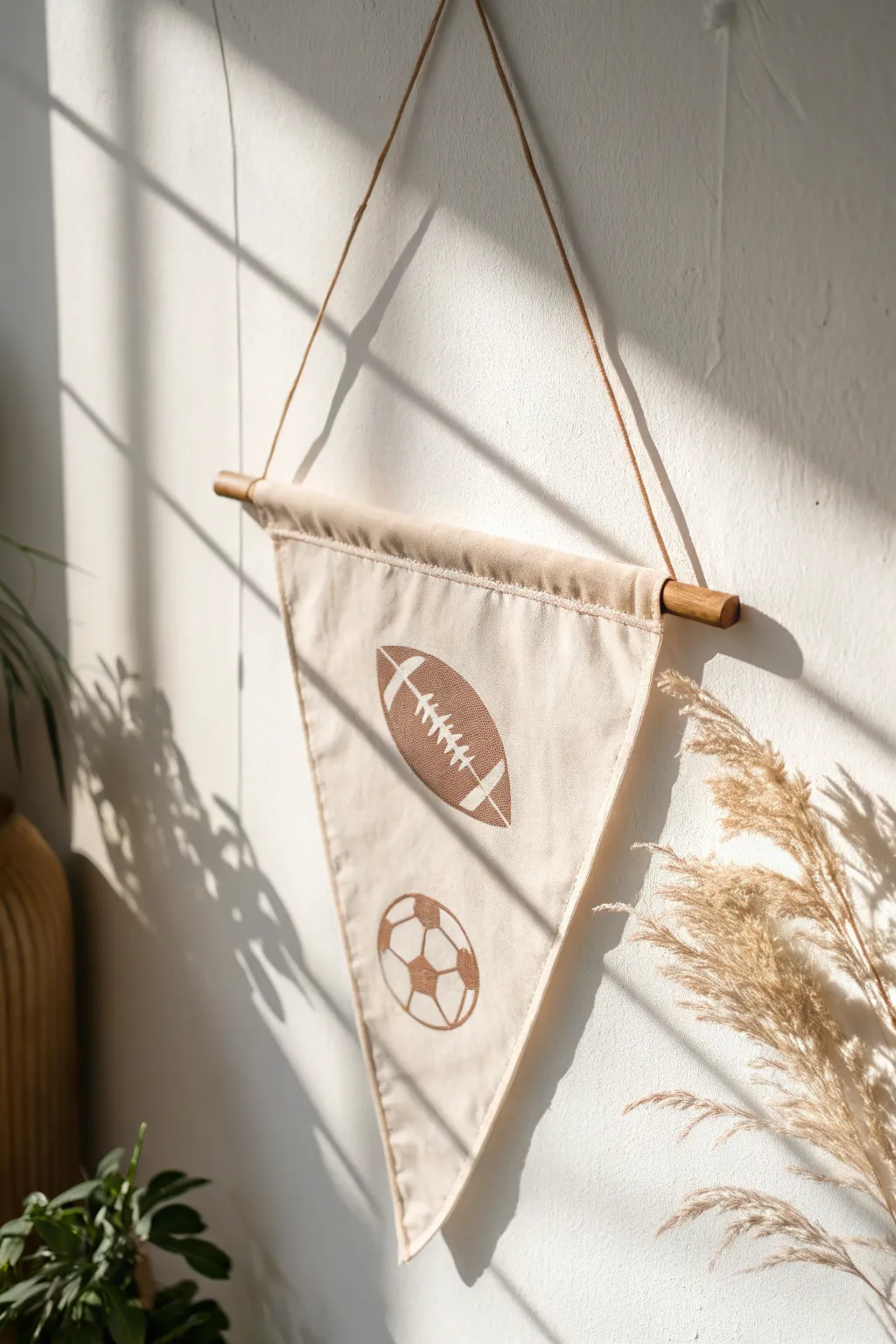 Celebrate your team spirit with minimalist elegance.