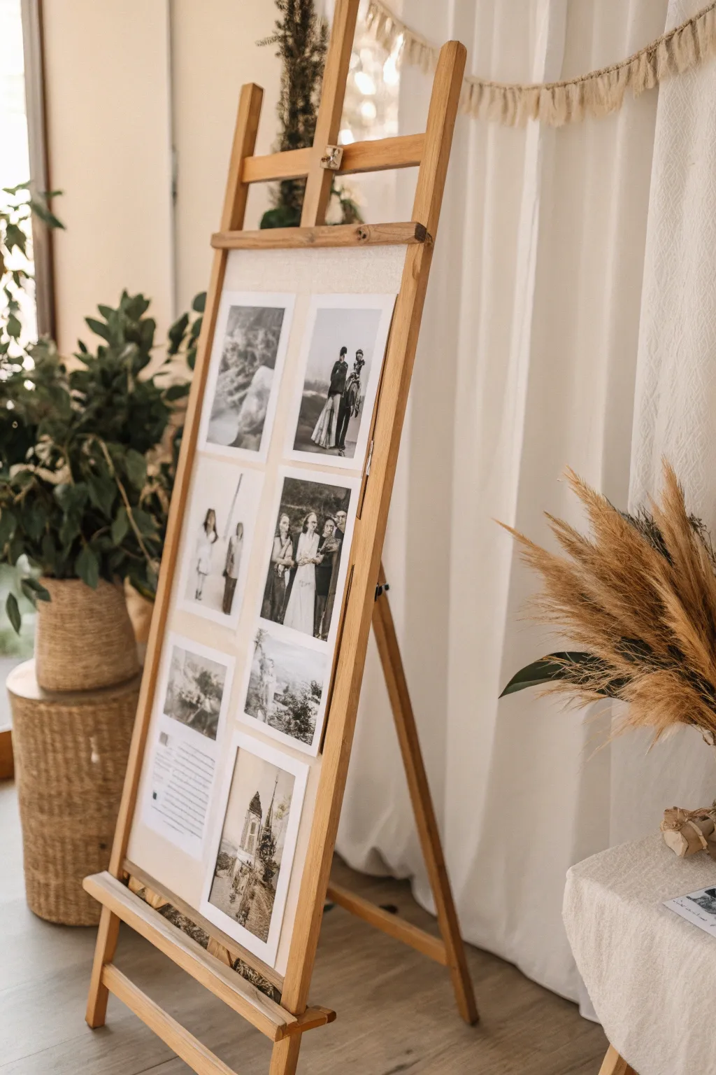 Celebrate a lifetime of achievements with a beautifully crafted timeline collage.
