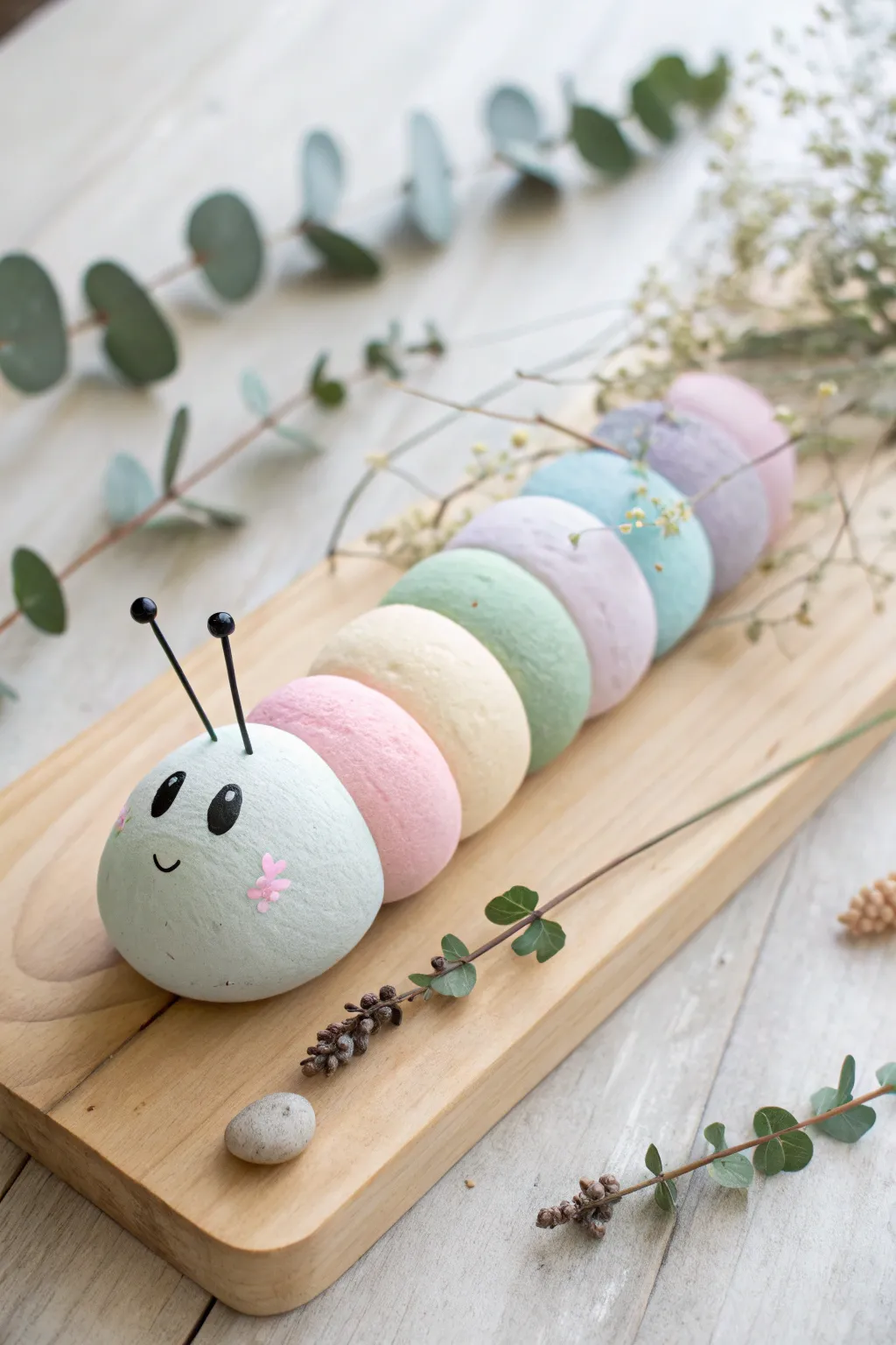Craft sustainably: meet your new eco-friendly DIY caterpillar!