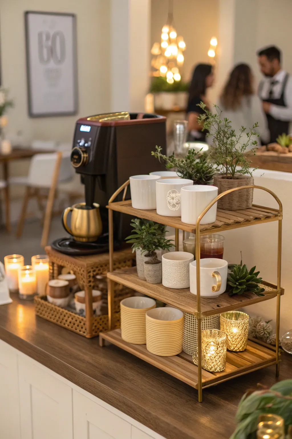Craft a welcoming atmosphere with soft lighting and thoughtful decor that draws guests in.