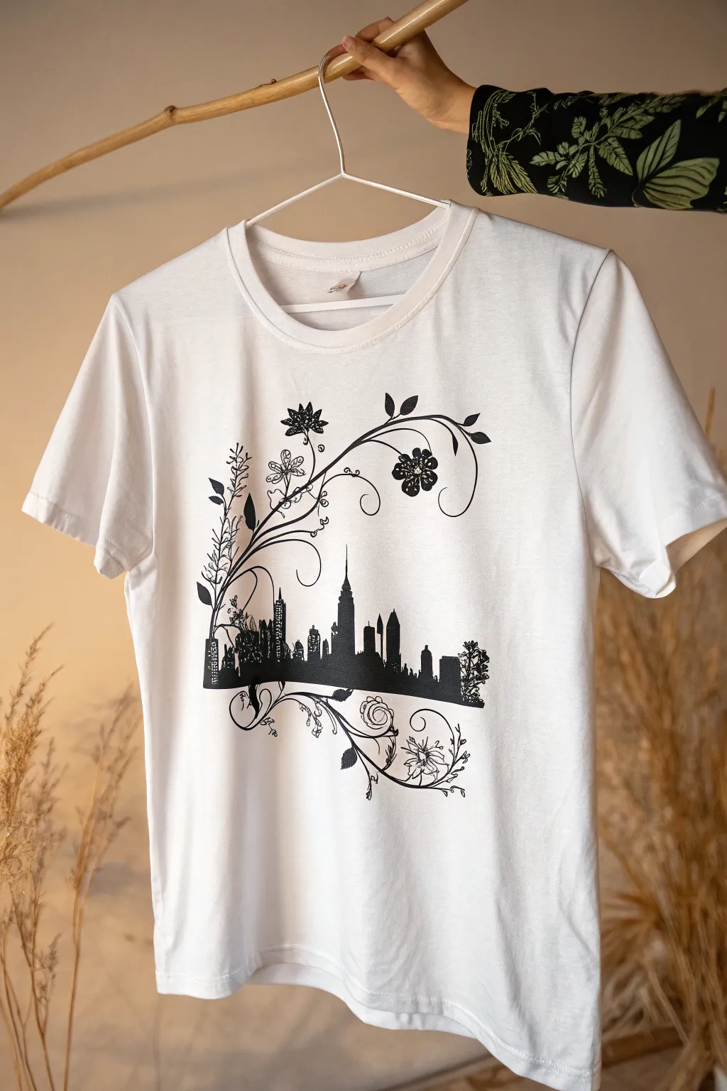 Wanderlust in Style: Wear your favorite city's skyline with minimalist elegance.