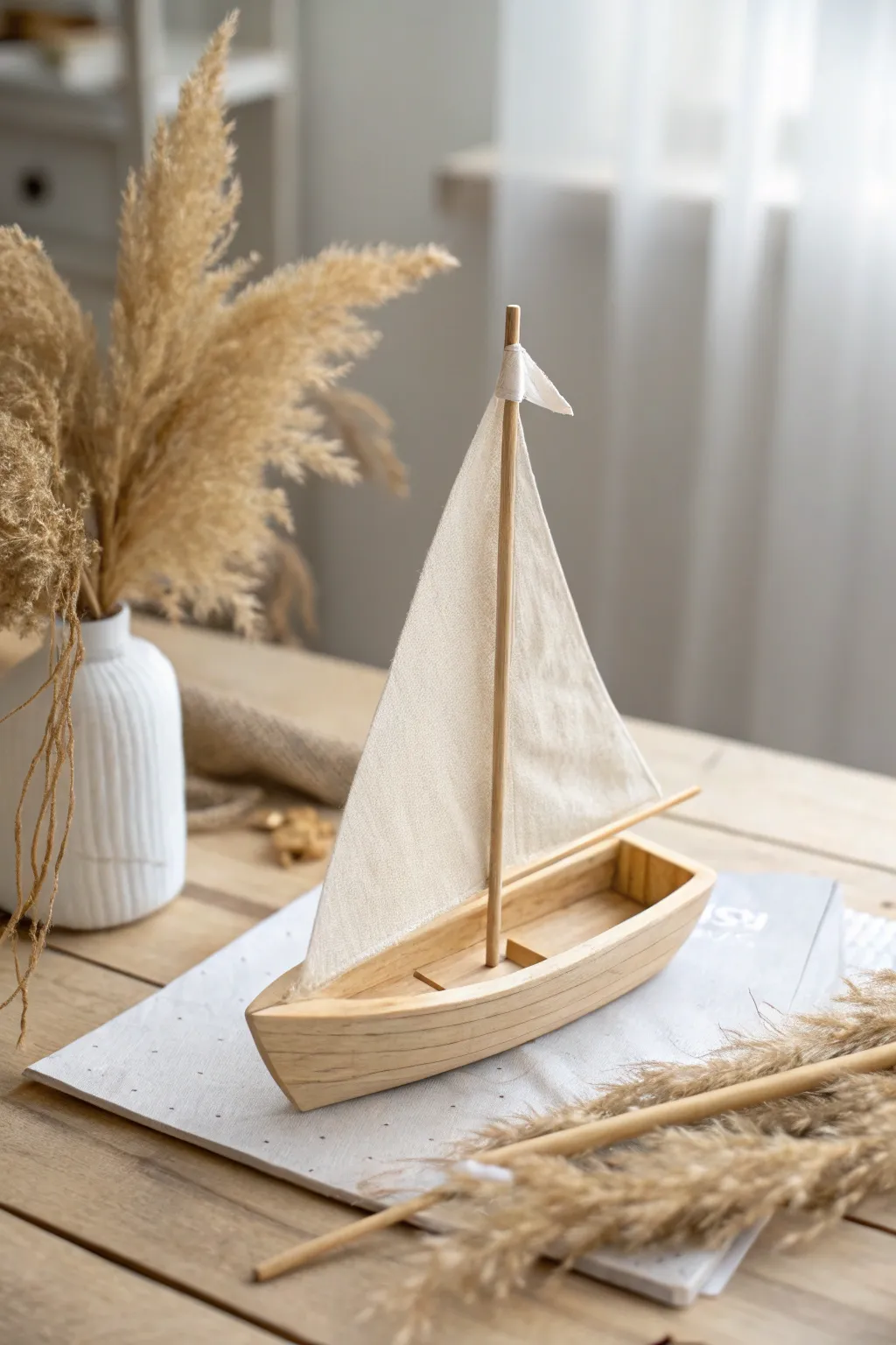Sail away with simplicity and charm: Craft stick sailboats that inspire imagination.