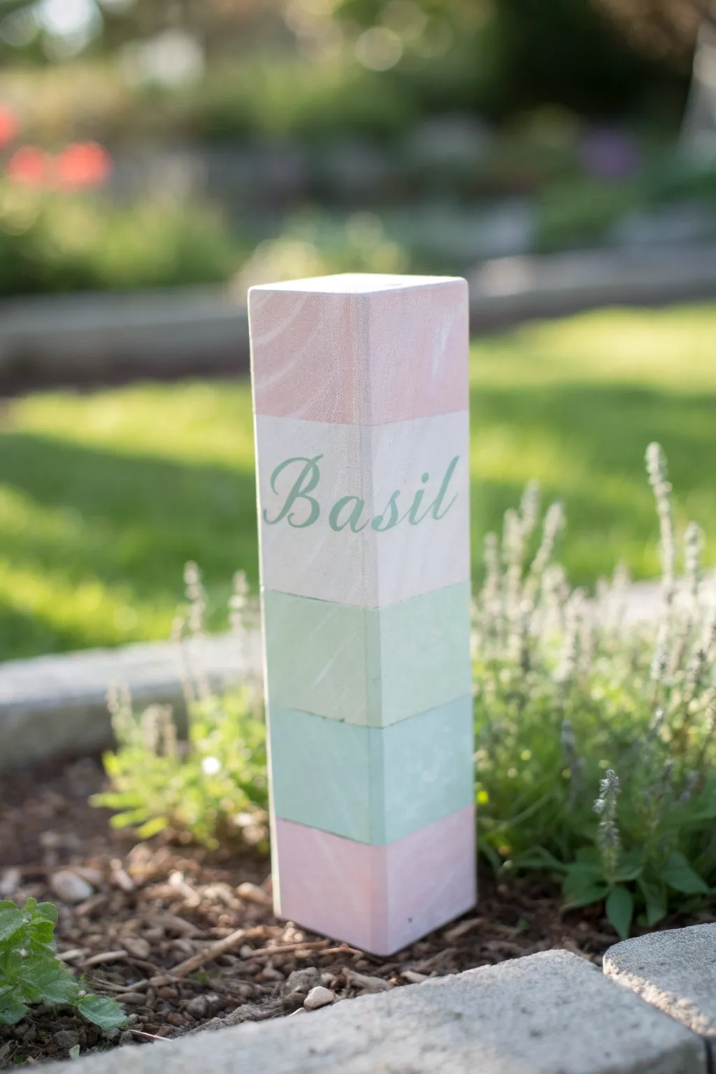 Elevate your garden's charm with handcrafted plant markers.