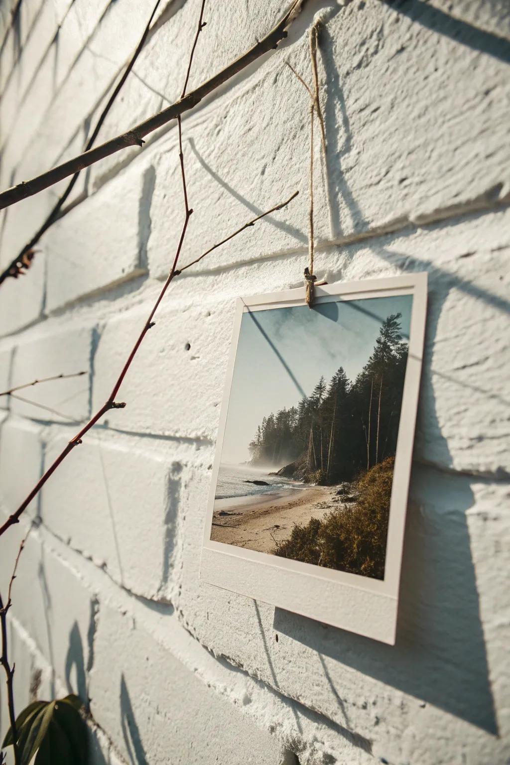Capture your dreams with a vintage touch: Polaroids for a personal and artistic vision board.