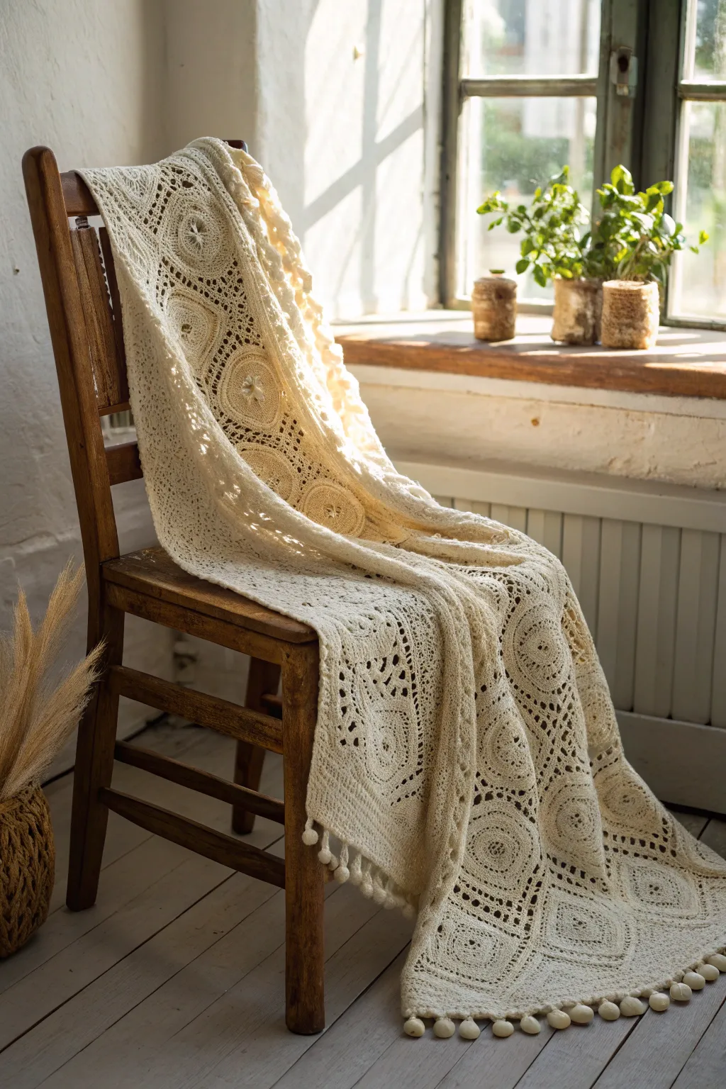 Wrap the newlyweds in love with a timeless crochet wedding blanket.