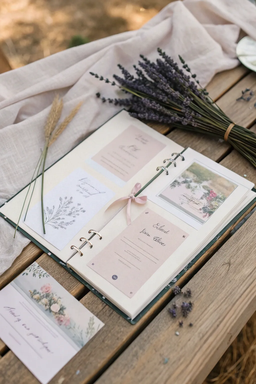 Preserve the love and joy with a timeless wedding card collage. 💌✨ #WeddingMemories #ScandinavianBoho