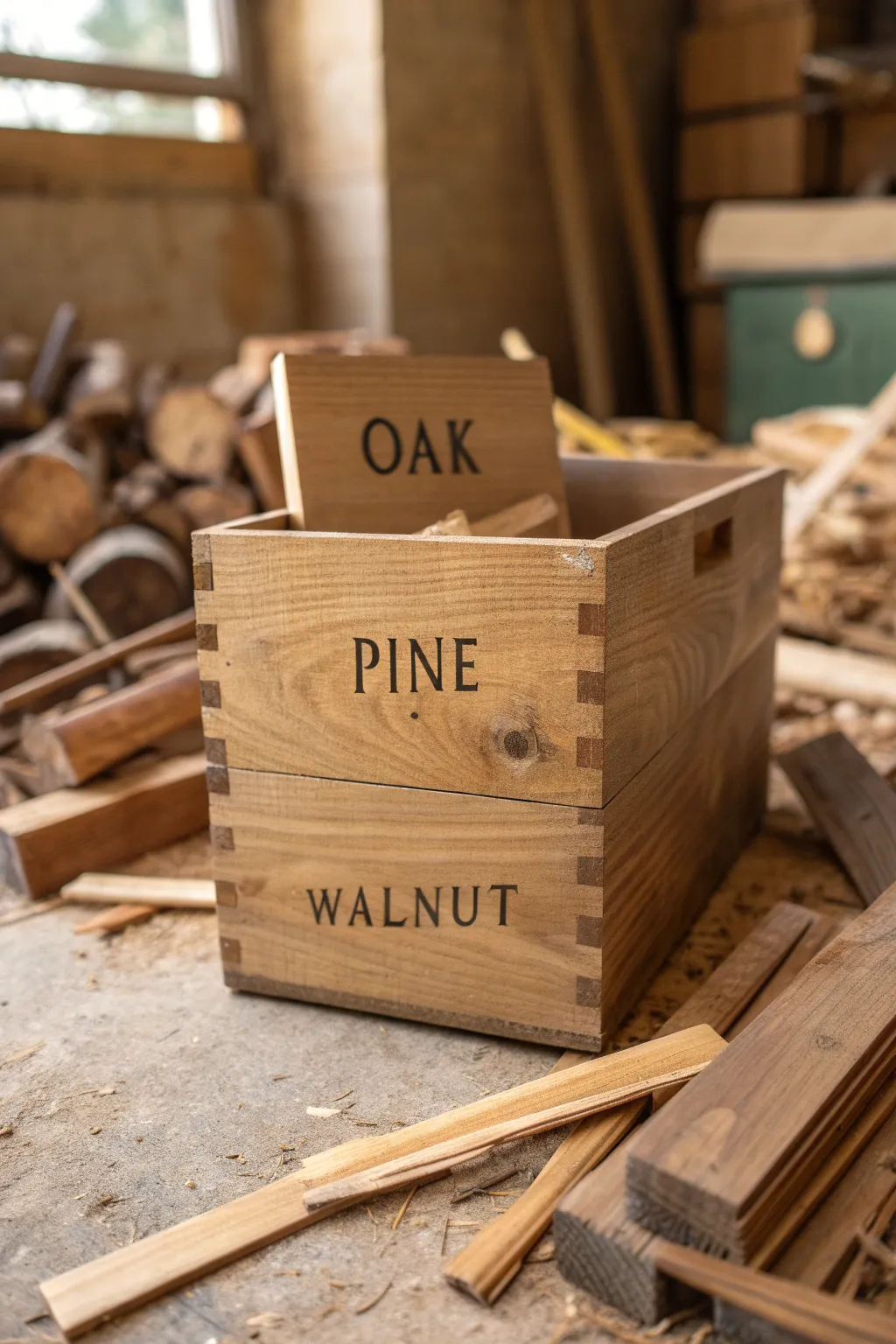 Elevate your workshop organization with labeled storage bins, making your projects smoother and your workspace more efficient.