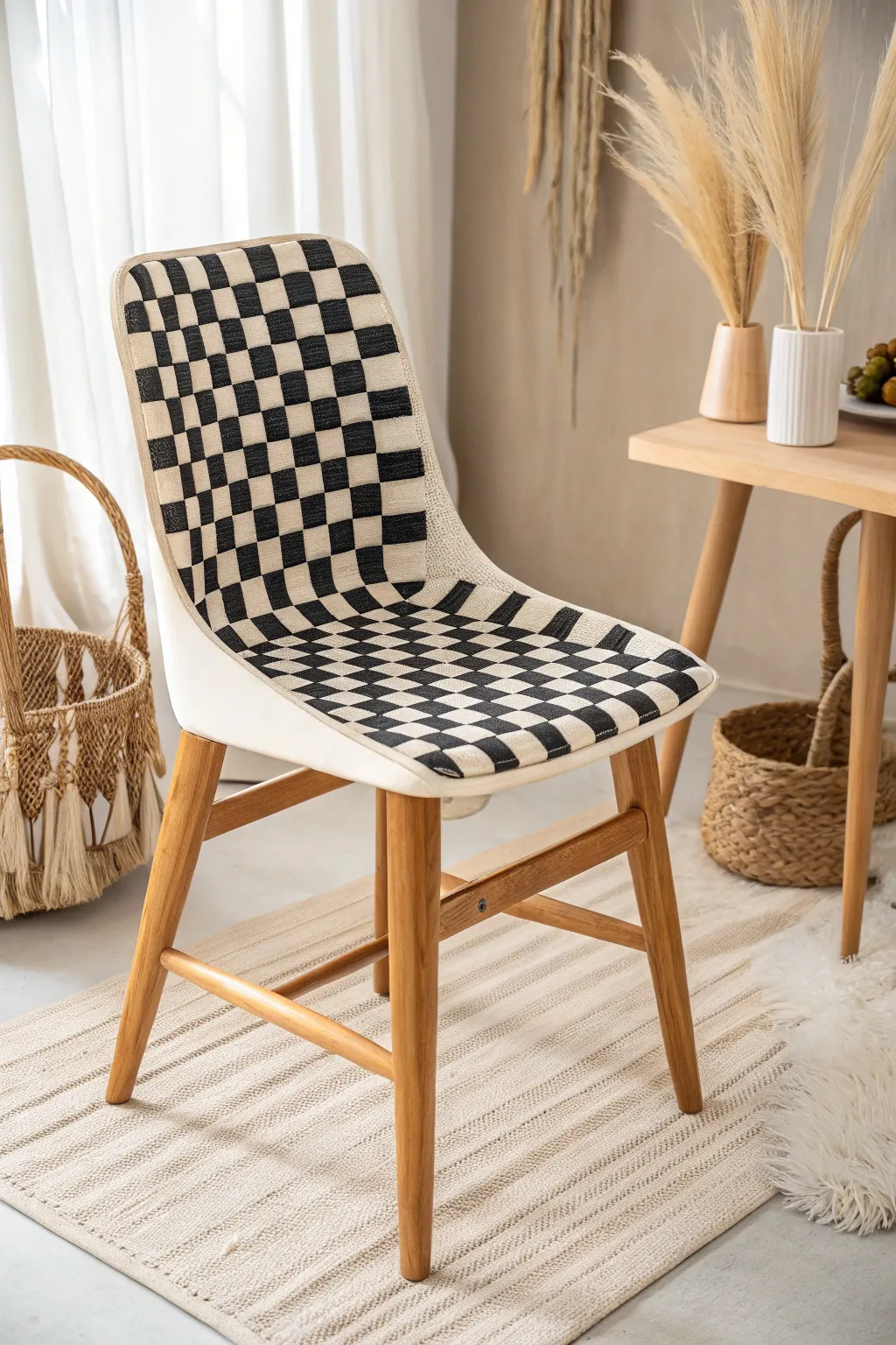 Elevate your space with a chic black and white makeover—timeless elegance in every detail.