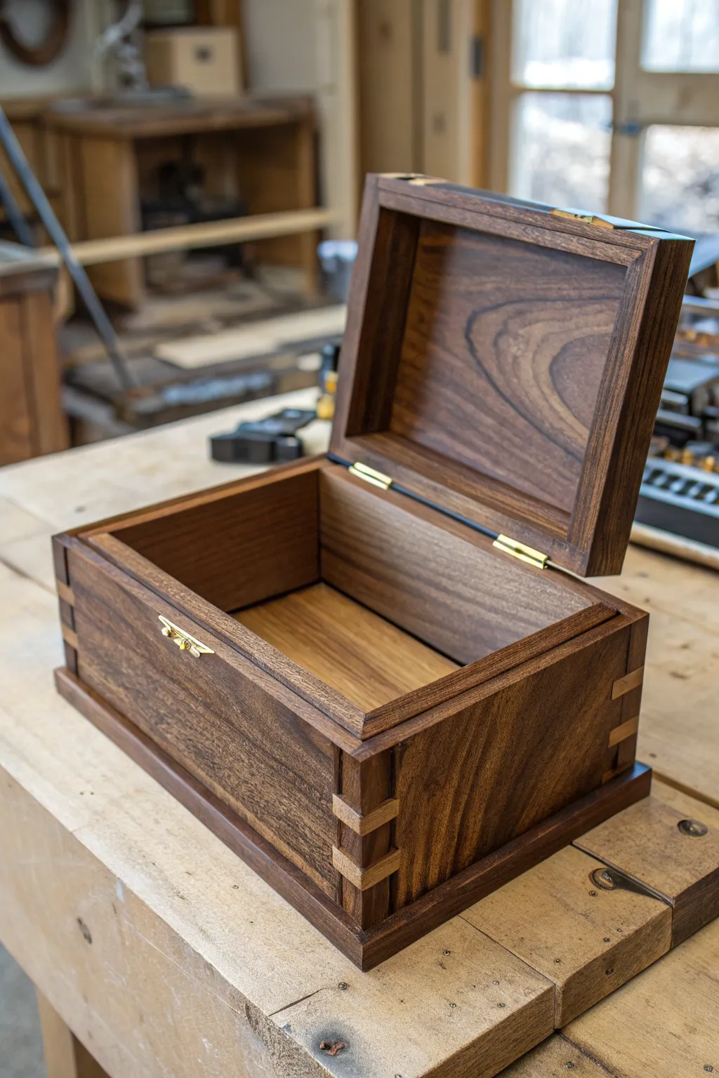 Unlock the mystery with this expertly crafted hidden compartment box—where elegance meets intrigue.