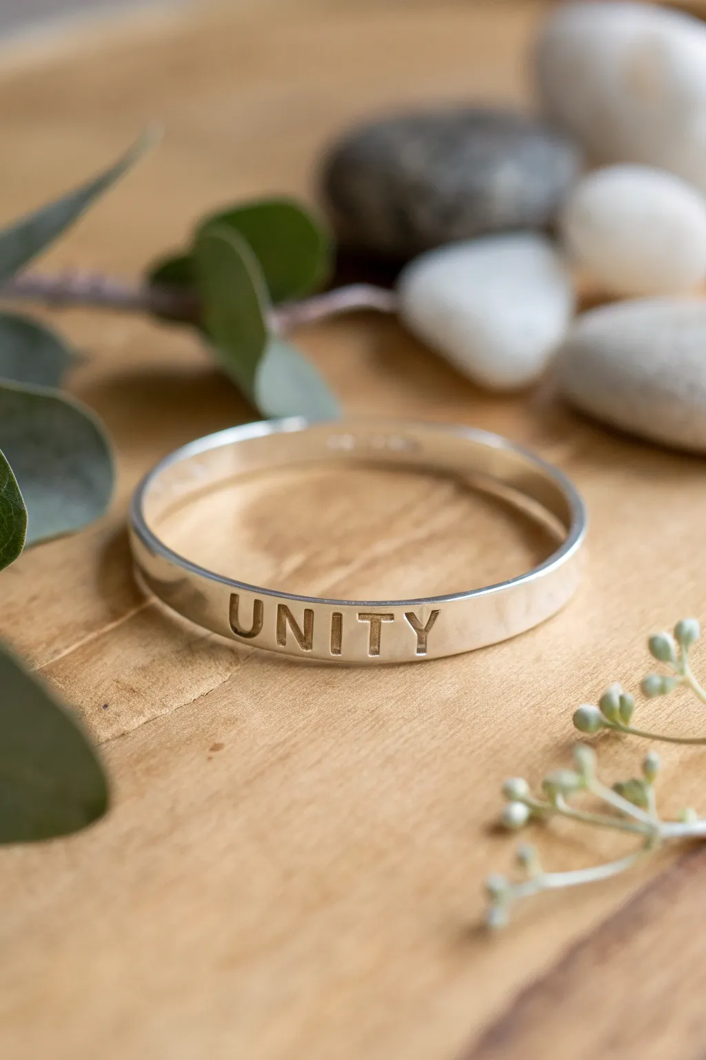 Embrace togetherness with the 'UNITY' bracelet, a symbol of collective strength and beauty.