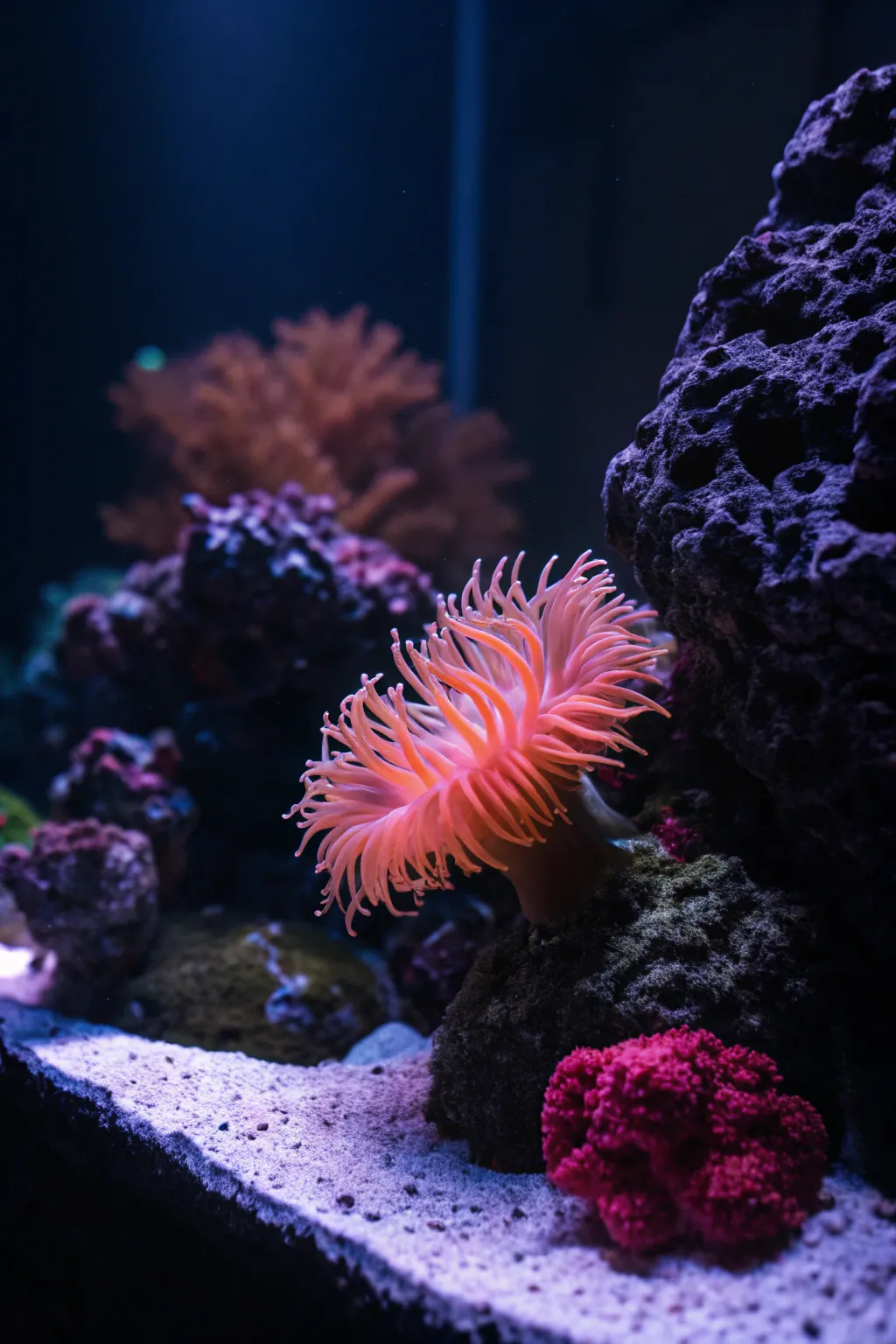Dive into the Mystery of the Deep with this mesmerizing aquarium setup.