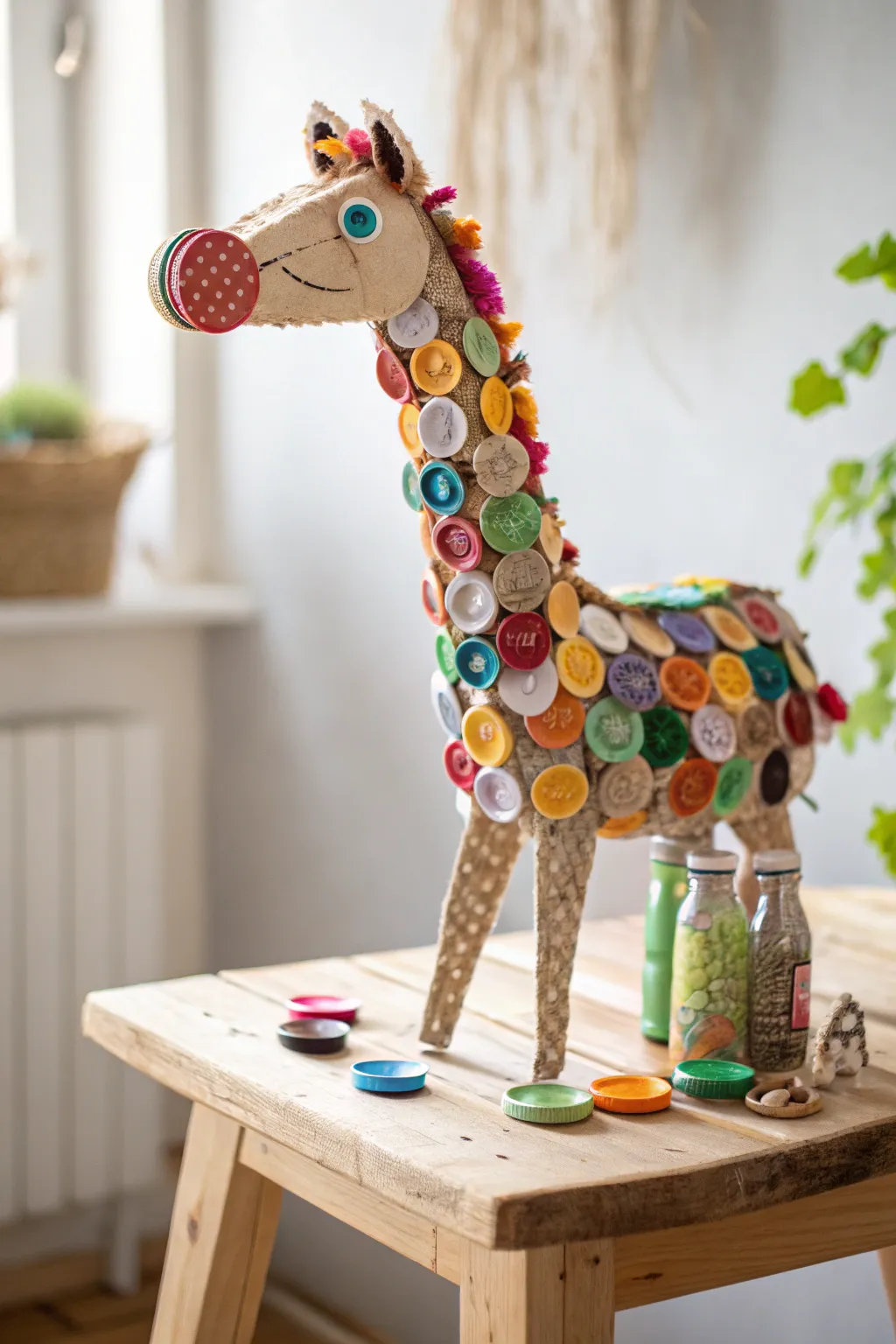 Spark creativity and sustainability with this charming recycled art challenge for kids!