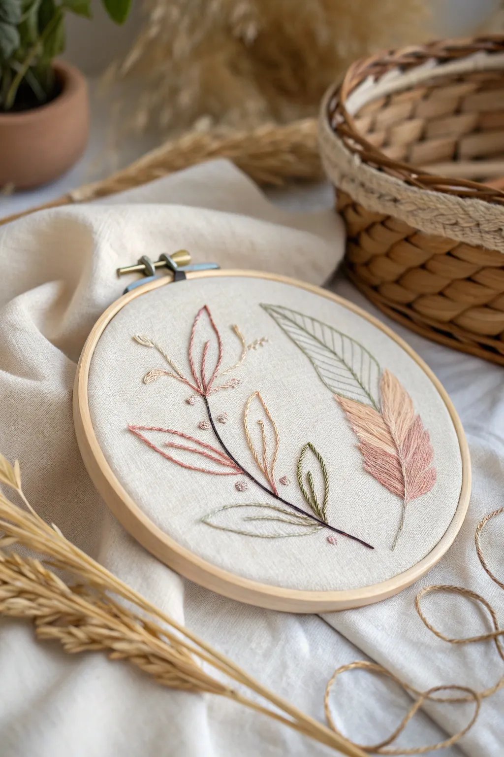 Elevate your space with handcrafted elegance: Discover the art of DIY embroidery.
