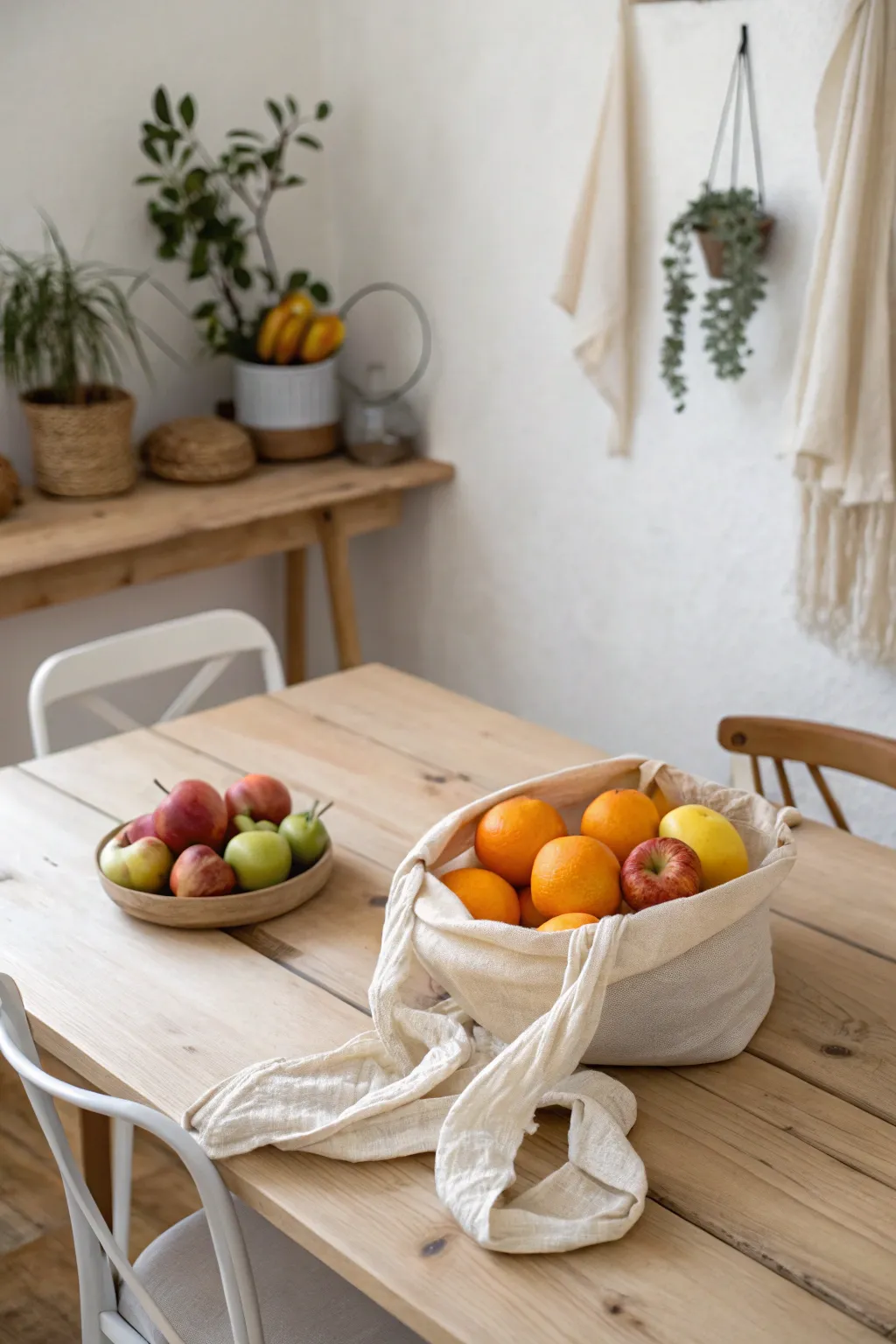 Embrace eco-friendly elegance with handcrafted reusable produce bags 🌿✨