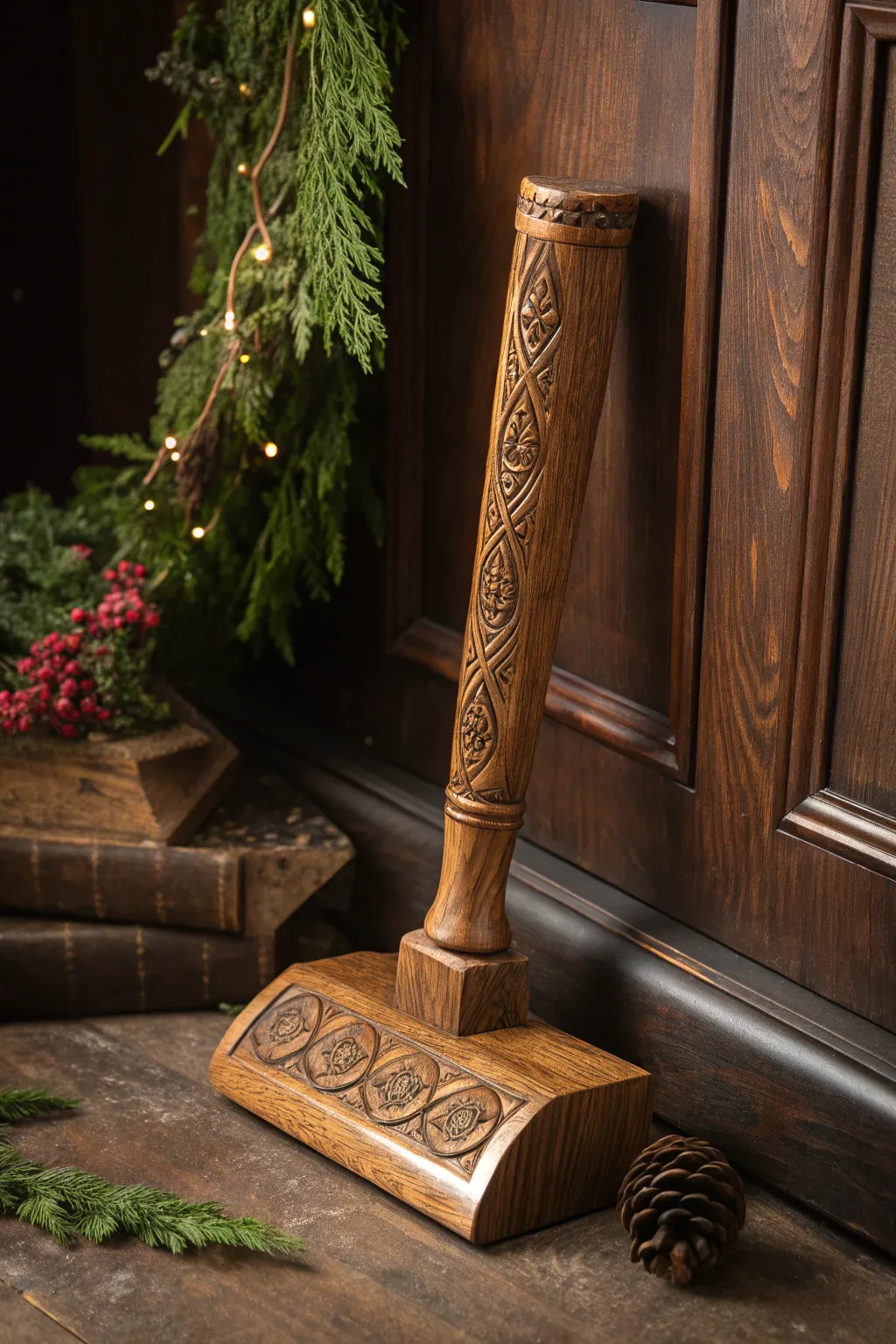 Elevate your entryway with this handcrafted Swedish boot scraper—a perfect blend of utility and artistry.
