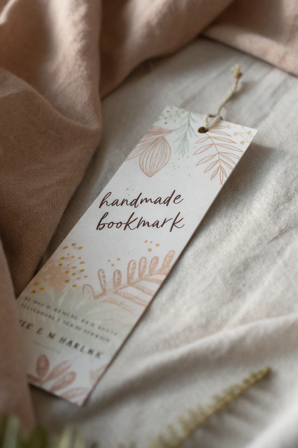 Elevate your reading experience with a personalized, handcrafted bookmark that speaks to your soul.