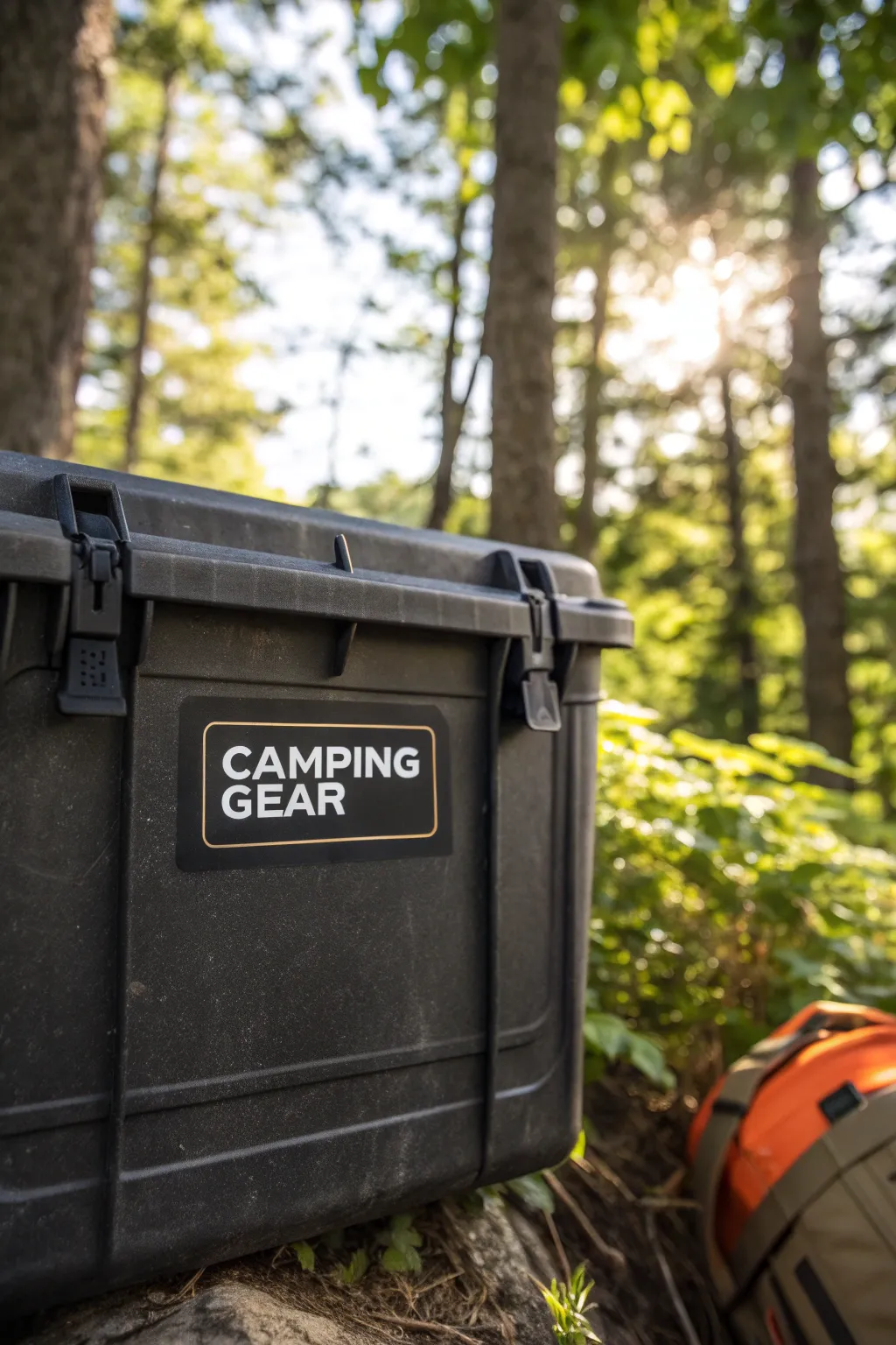 Master the art of organization with labeled totes—your trusty companion for seamless camping adventures.