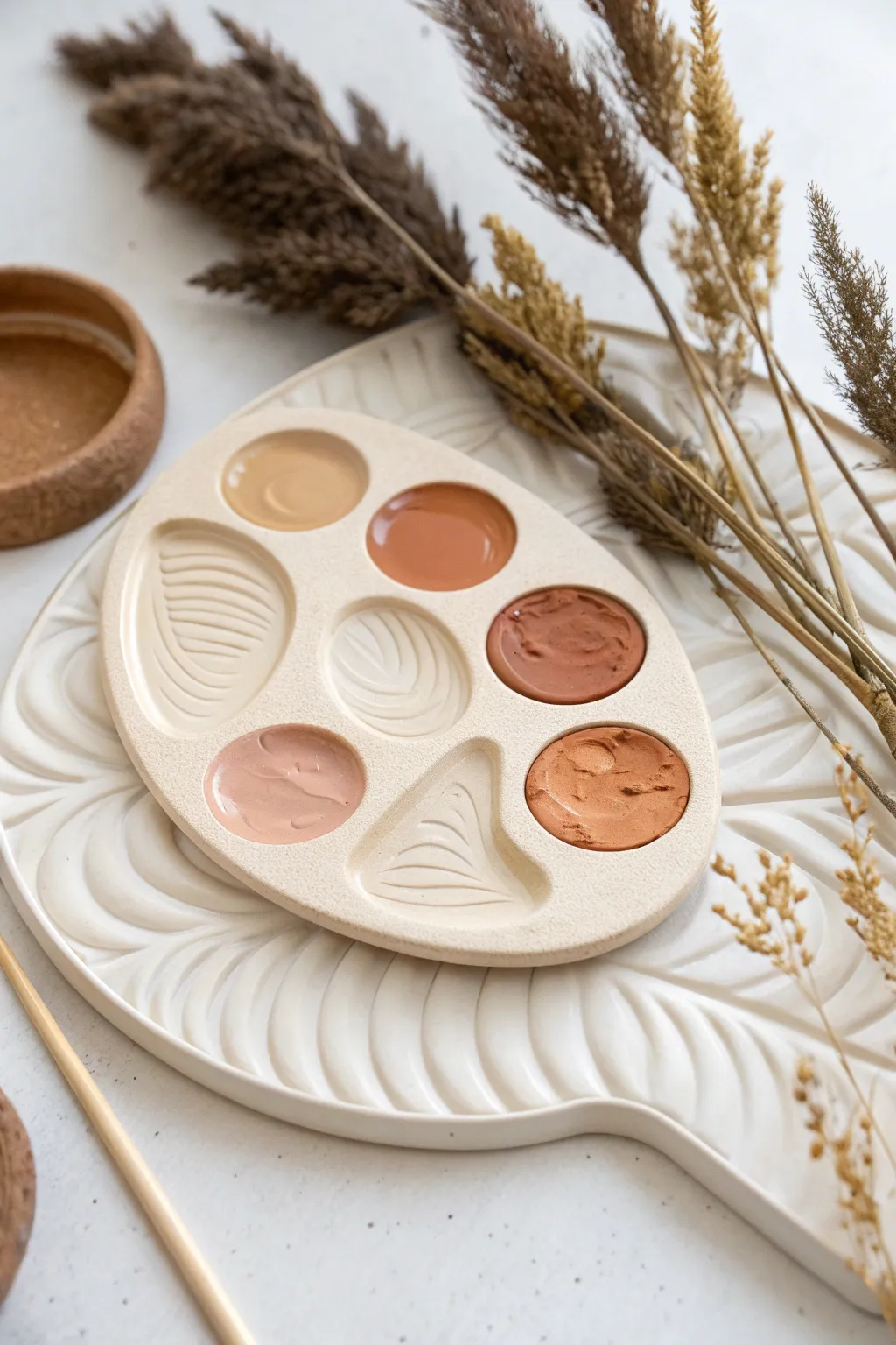 Unleash your creativity with a palette as unique as your art—funky shapes meet minimalist elegance.