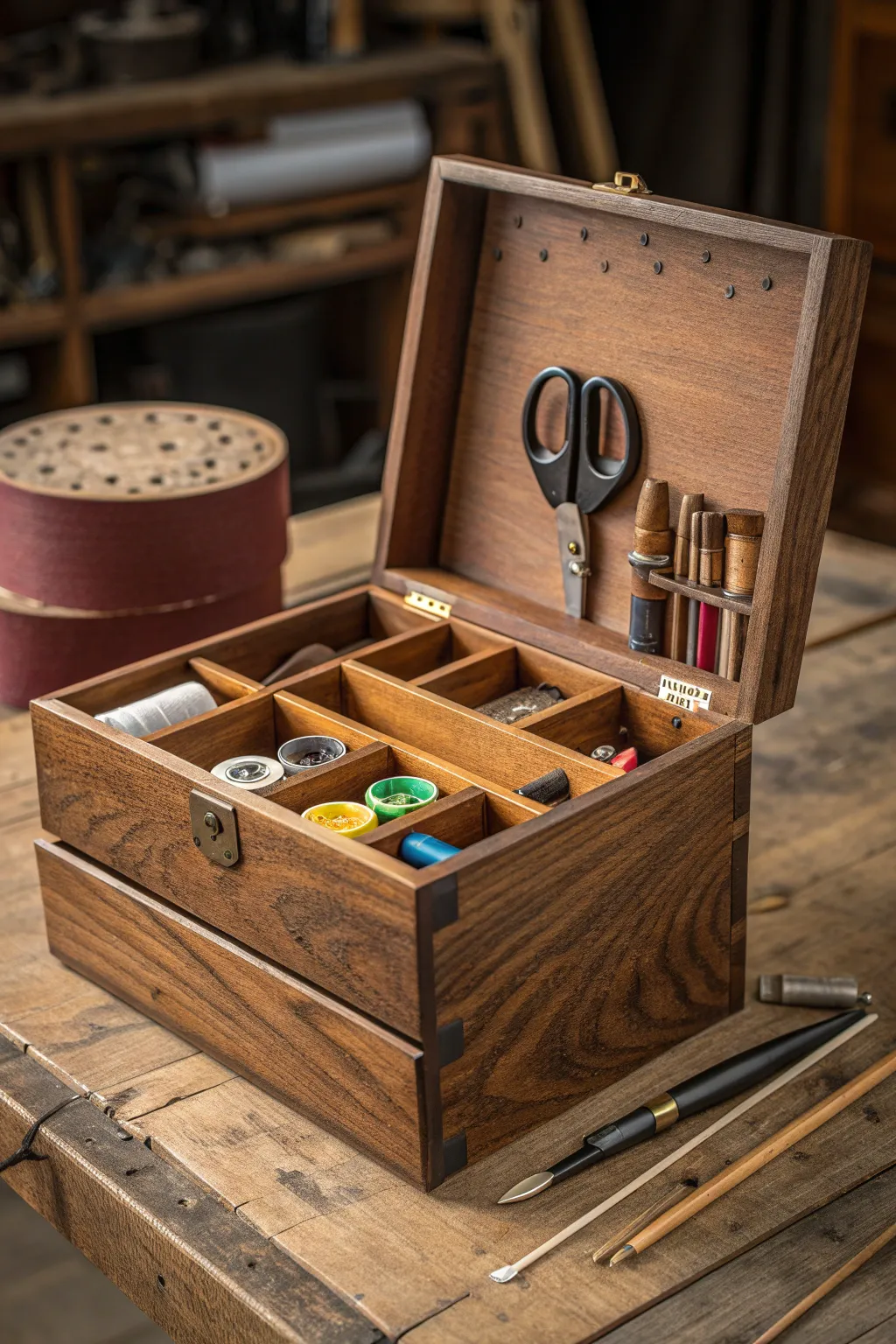 Transform your space with a handcrafted storage solution: a testament to both form and function.