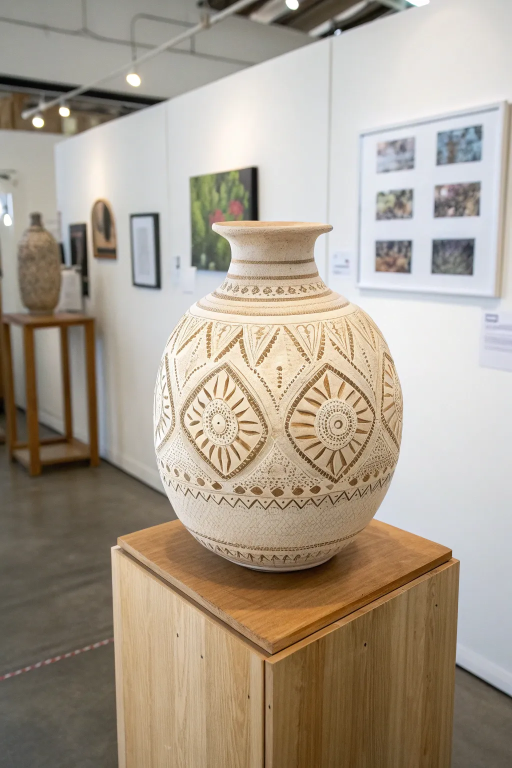 Find inspiration in the subtle elegance of handcrafted art. 🌿 #ArtGalleryWanderlust #CraftsmanshipBeauty