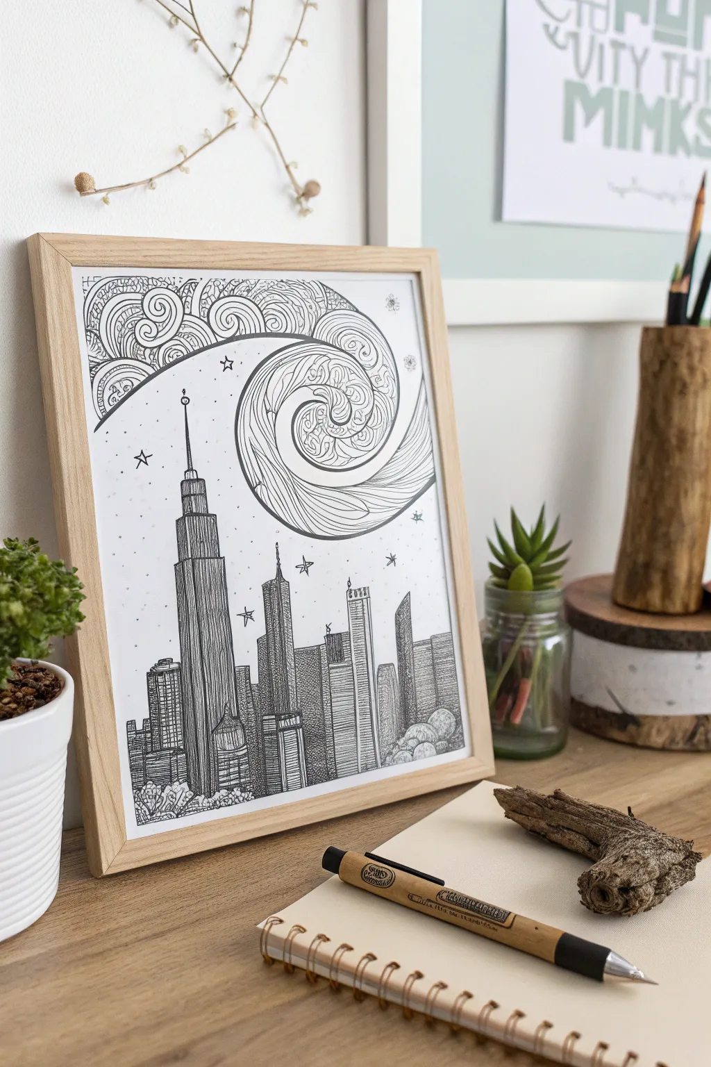 Transform reality into a whimsical urban dreamscape with imaginative cityscapes. #ArtisticVision #DreamyCity