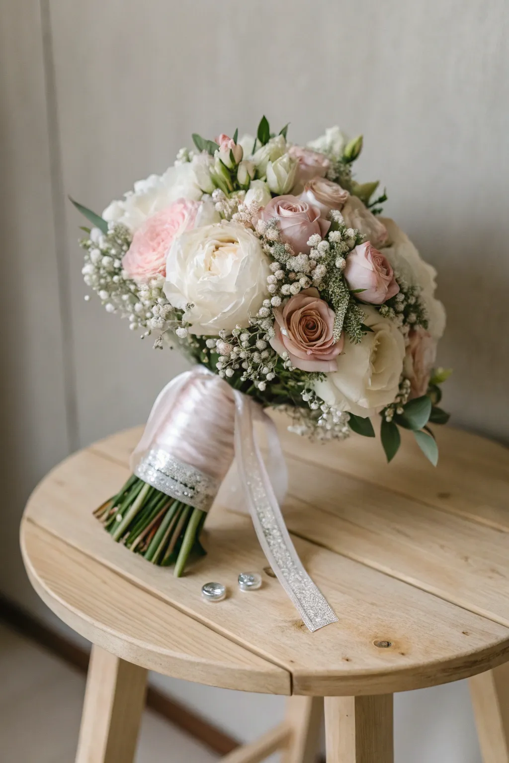 Elevate your bridal bouquet with a touch of sparkle and Scandinavian elegance.