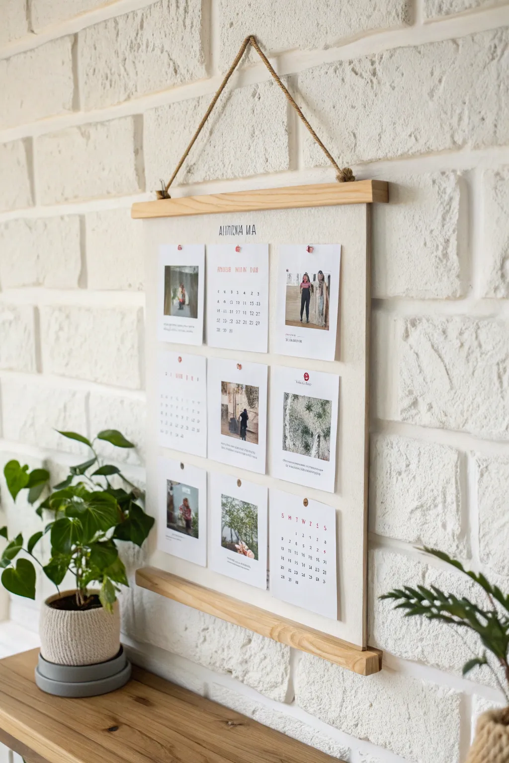 Capture memories all year round with a personalized touch. 🌿📅 #DIYGiftIdeas #MinimalistBeauty #HeartfeltGifts