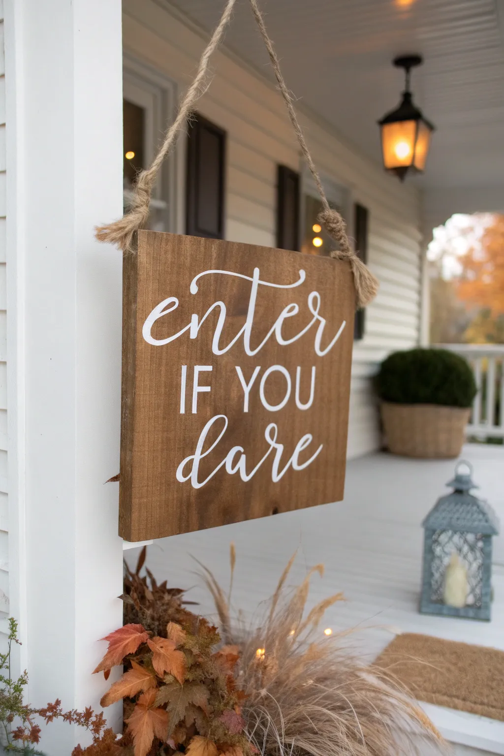 Welcome the season with a touch of mystery. 🍂✨ #DIYHalloween #MinimalistCharm