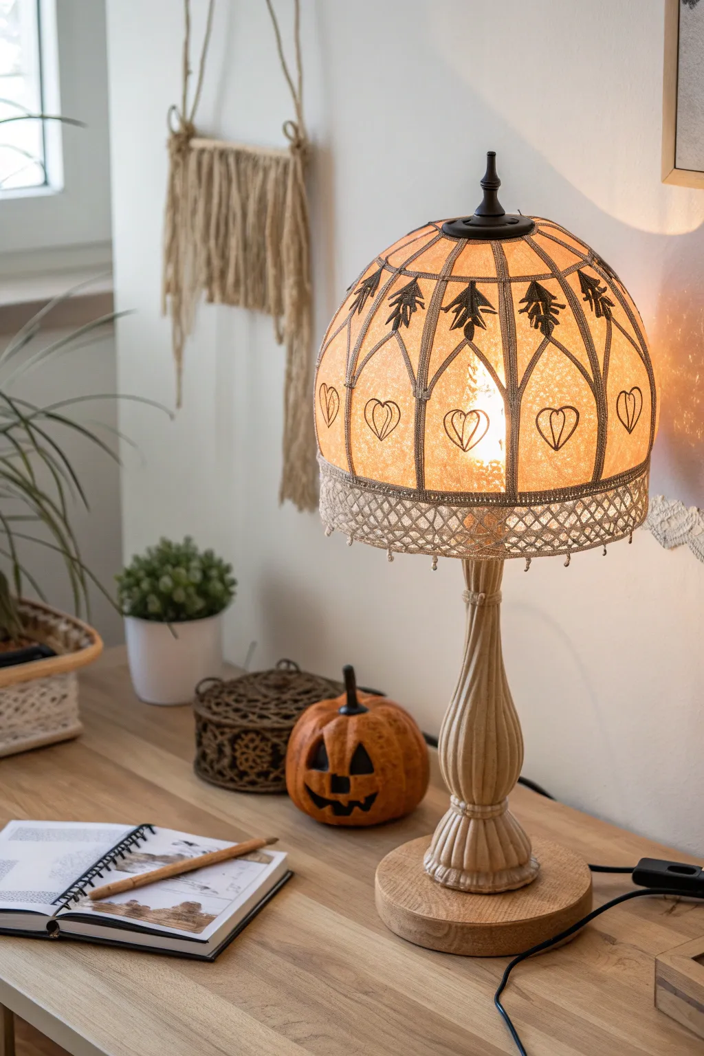 Transform your workspace with a touch of Halloween magic and minimalist charm. 🎃✨