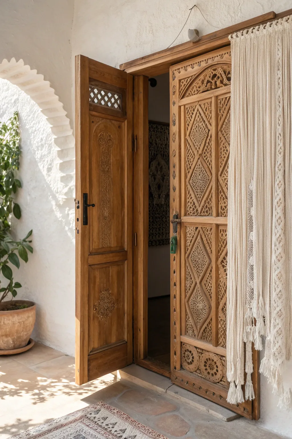 Unlock the mystery with a secret entrance that whispers tales of adventure.
