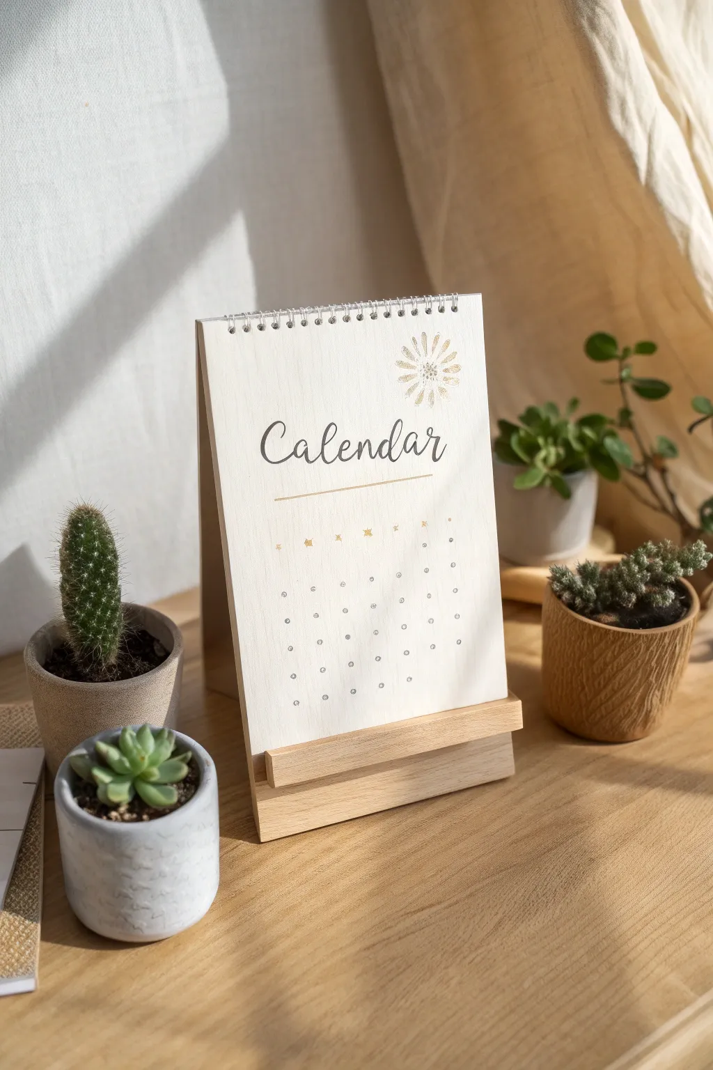 Elevate your study space with a personalized desk calendar that combines practicality with a touch of elegance.
