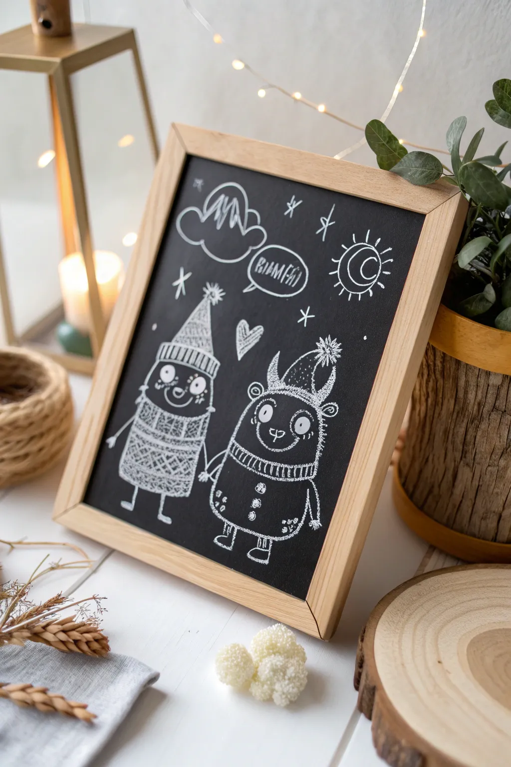 Add a dash of whimsy to your classroom with these charming chalk characters!