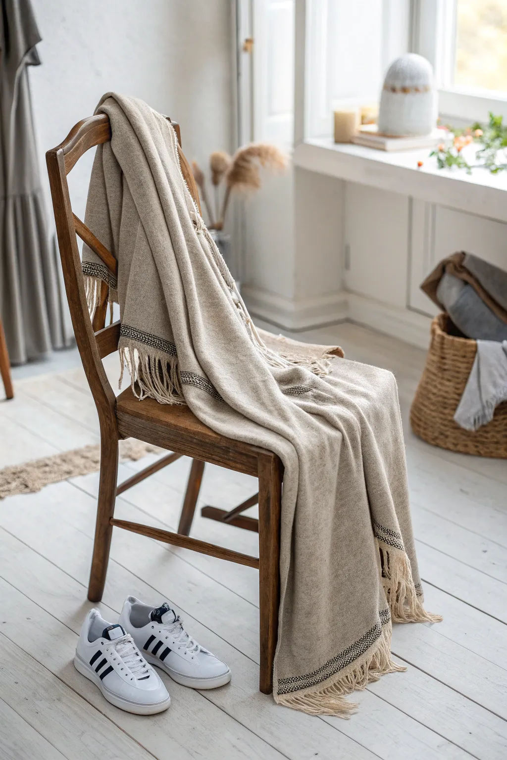 Effortless elegance meets sporty chic: a duster cardigan that complements your active lifestyle.