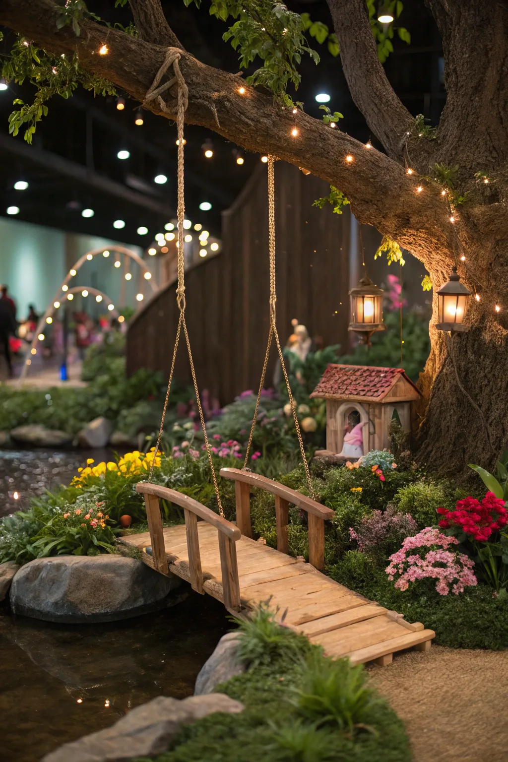Interactive elements inviting play and magic.