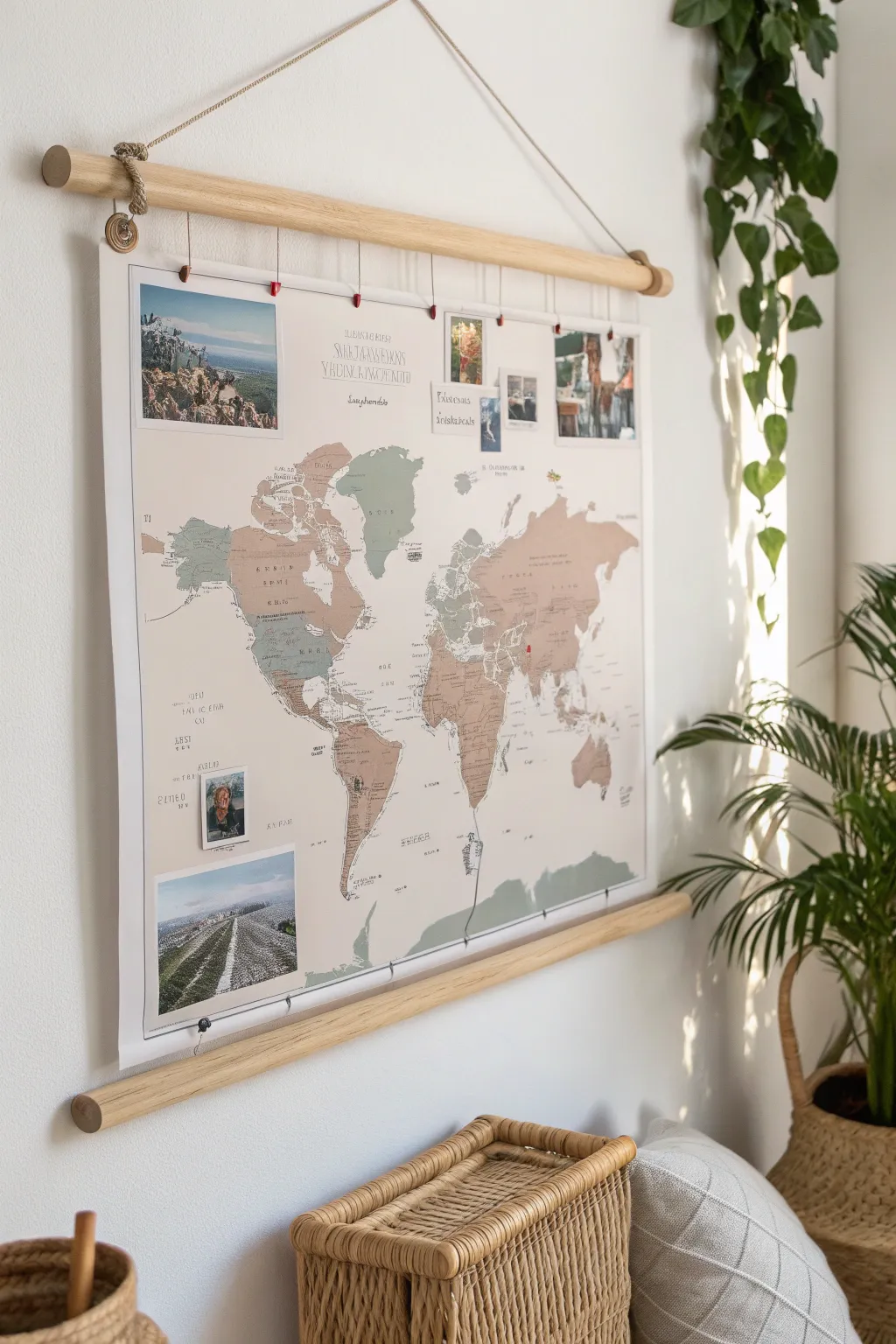 Capture your family's journeys with a touch of minimalist elegance. 🌍✨ #FamilyAdventureMap #ScandiBoho