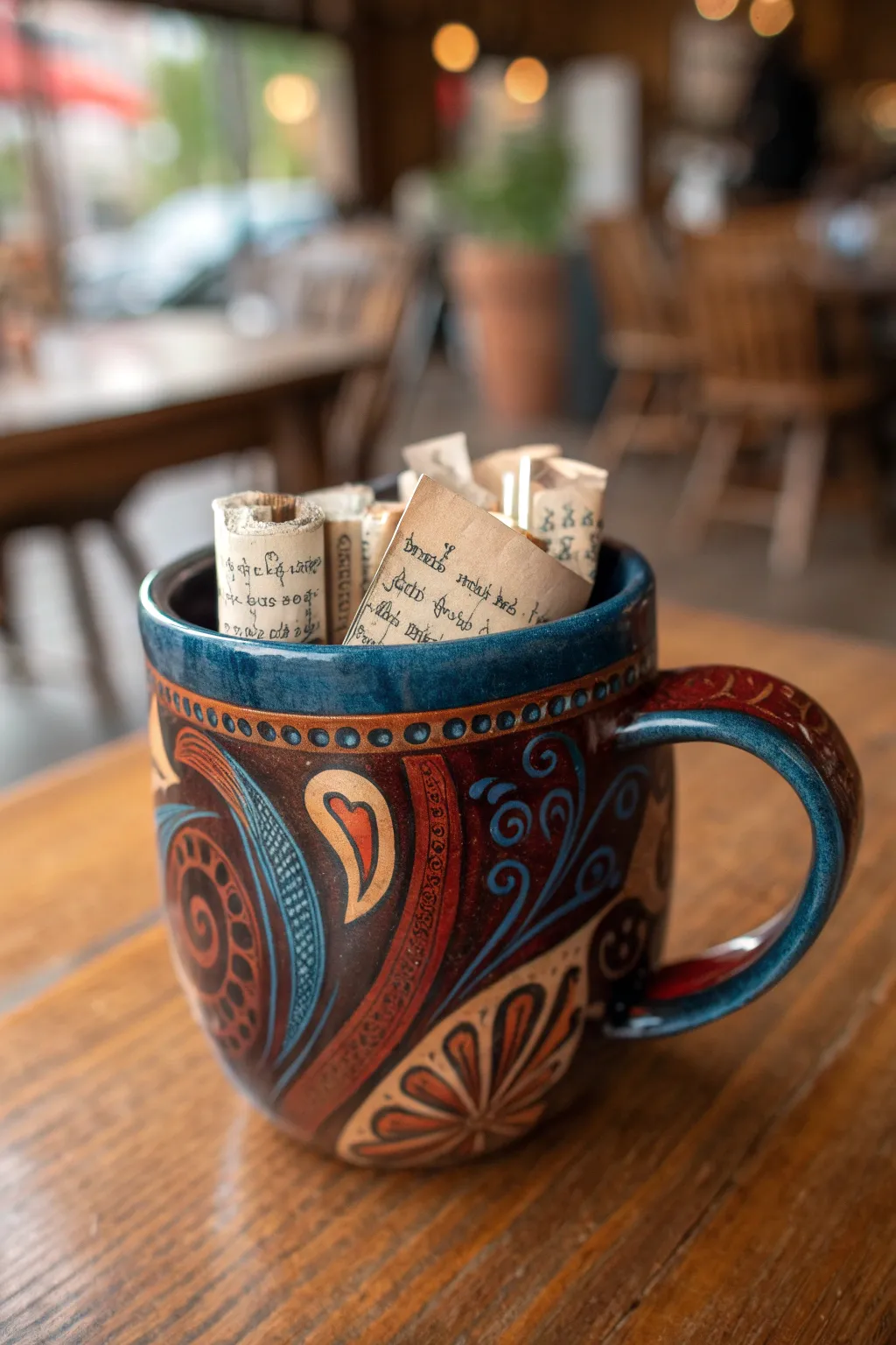 Start Dad's day with a handcrafted mug filled with inspiration.